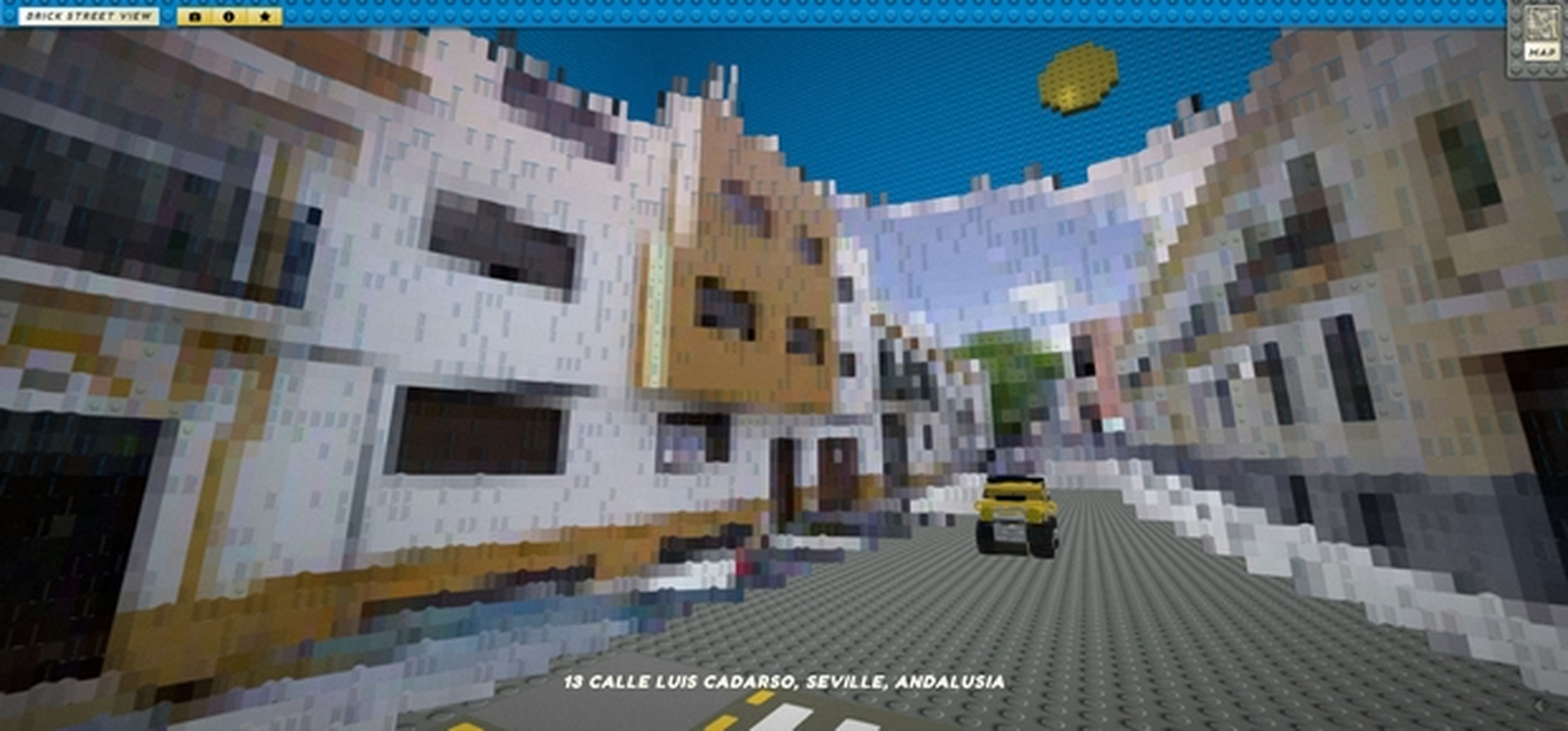 Google Street View versión Lego