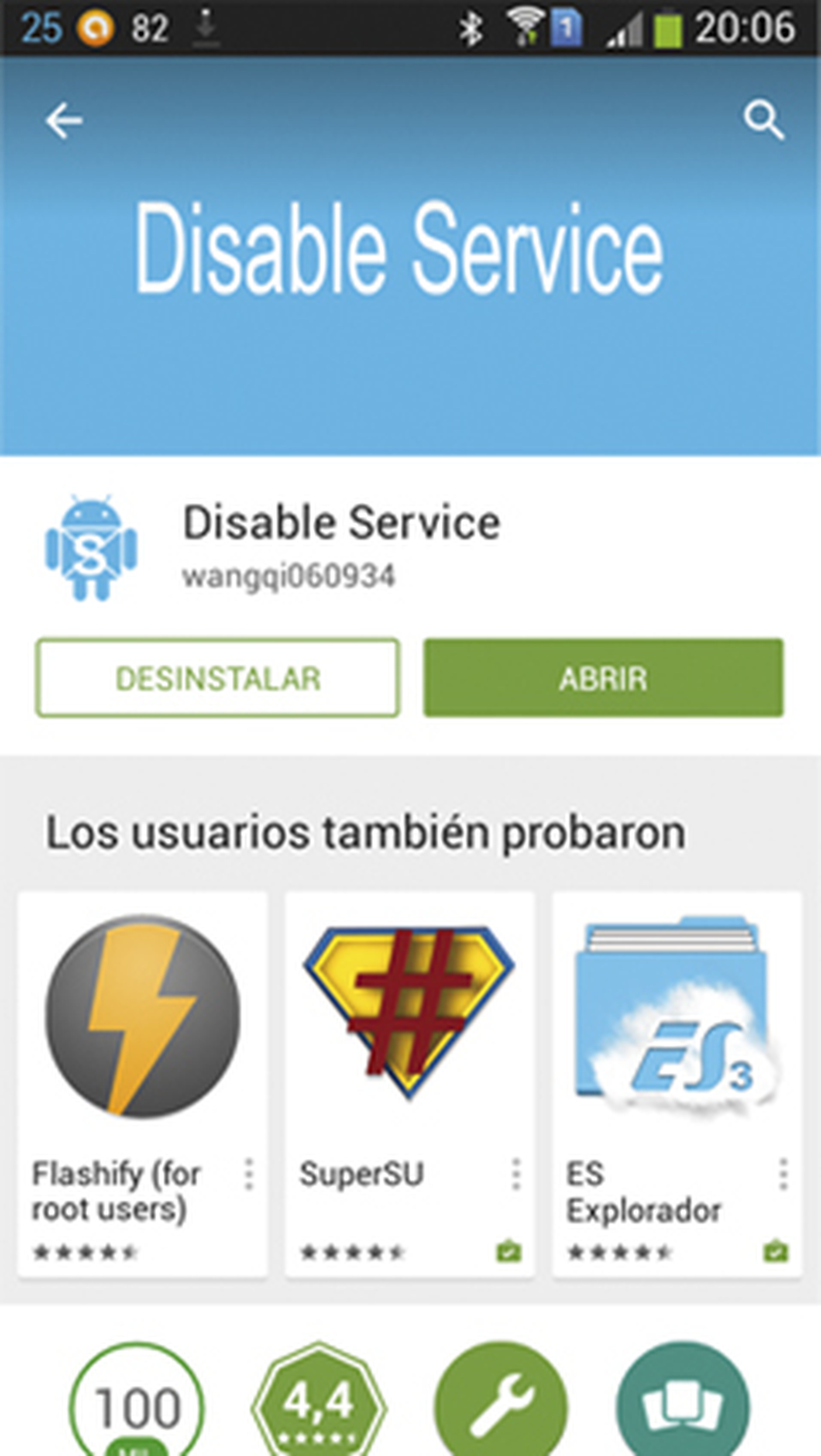 Disable Service