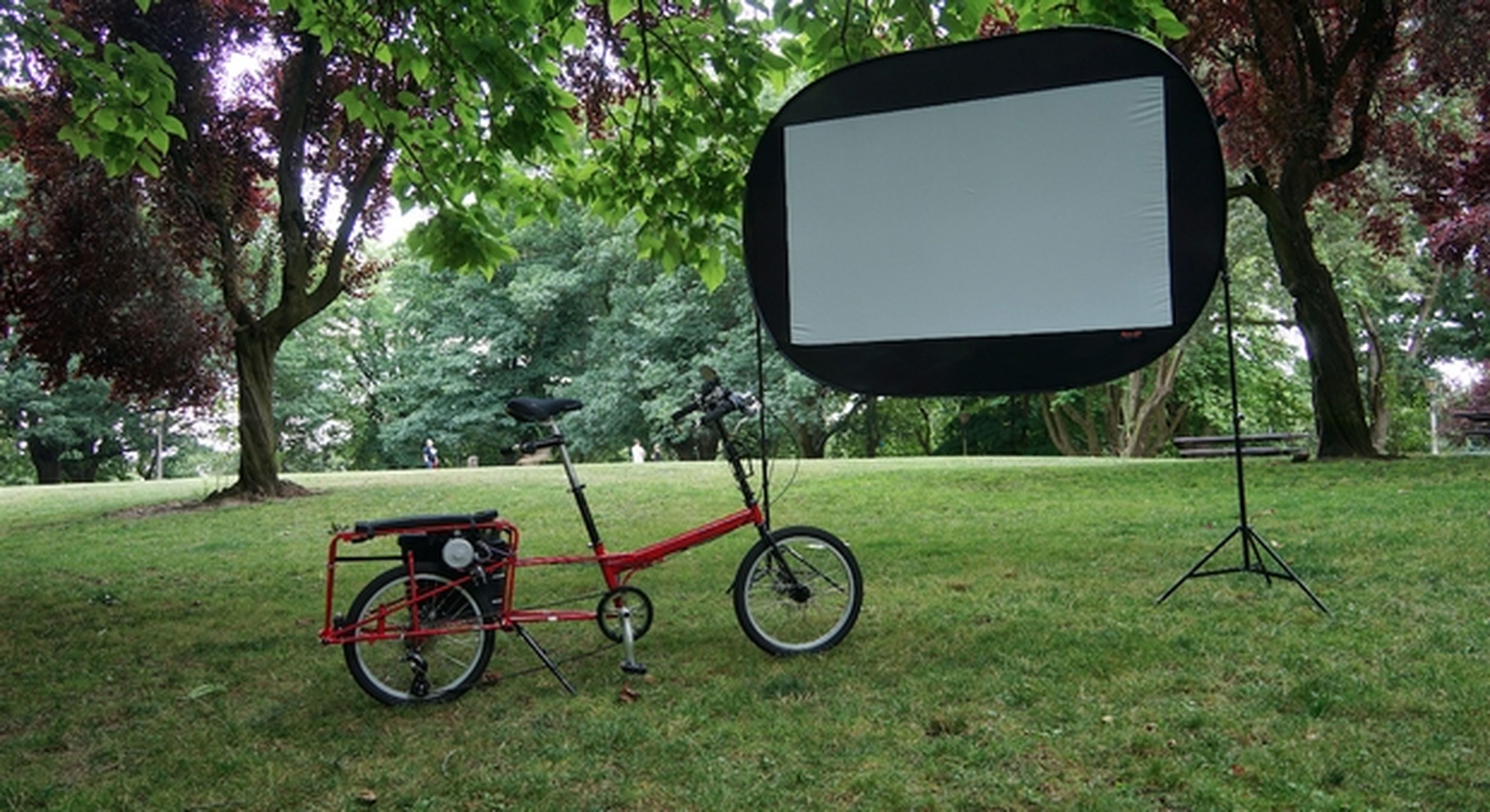 Bicycle cinema cine a pedales