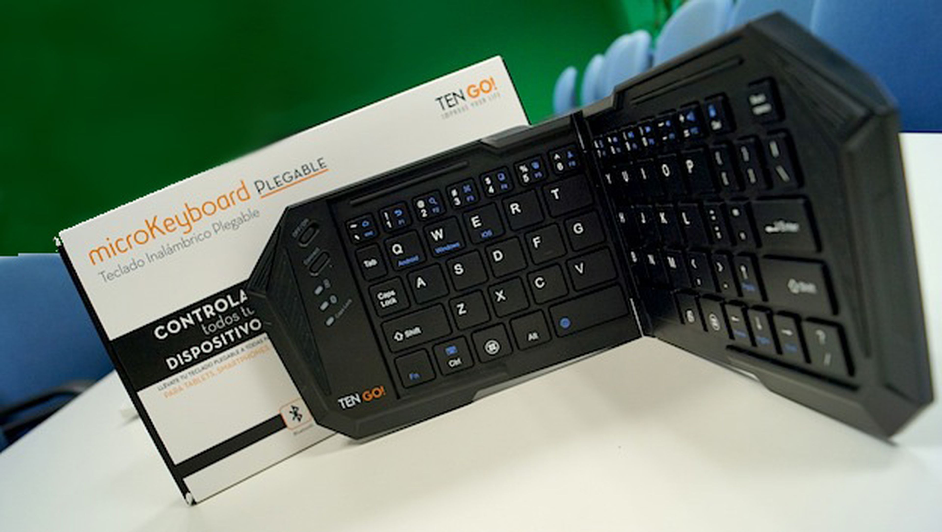 microKeyboard Plegable, el teclado bluetooth más útil de TenGo!