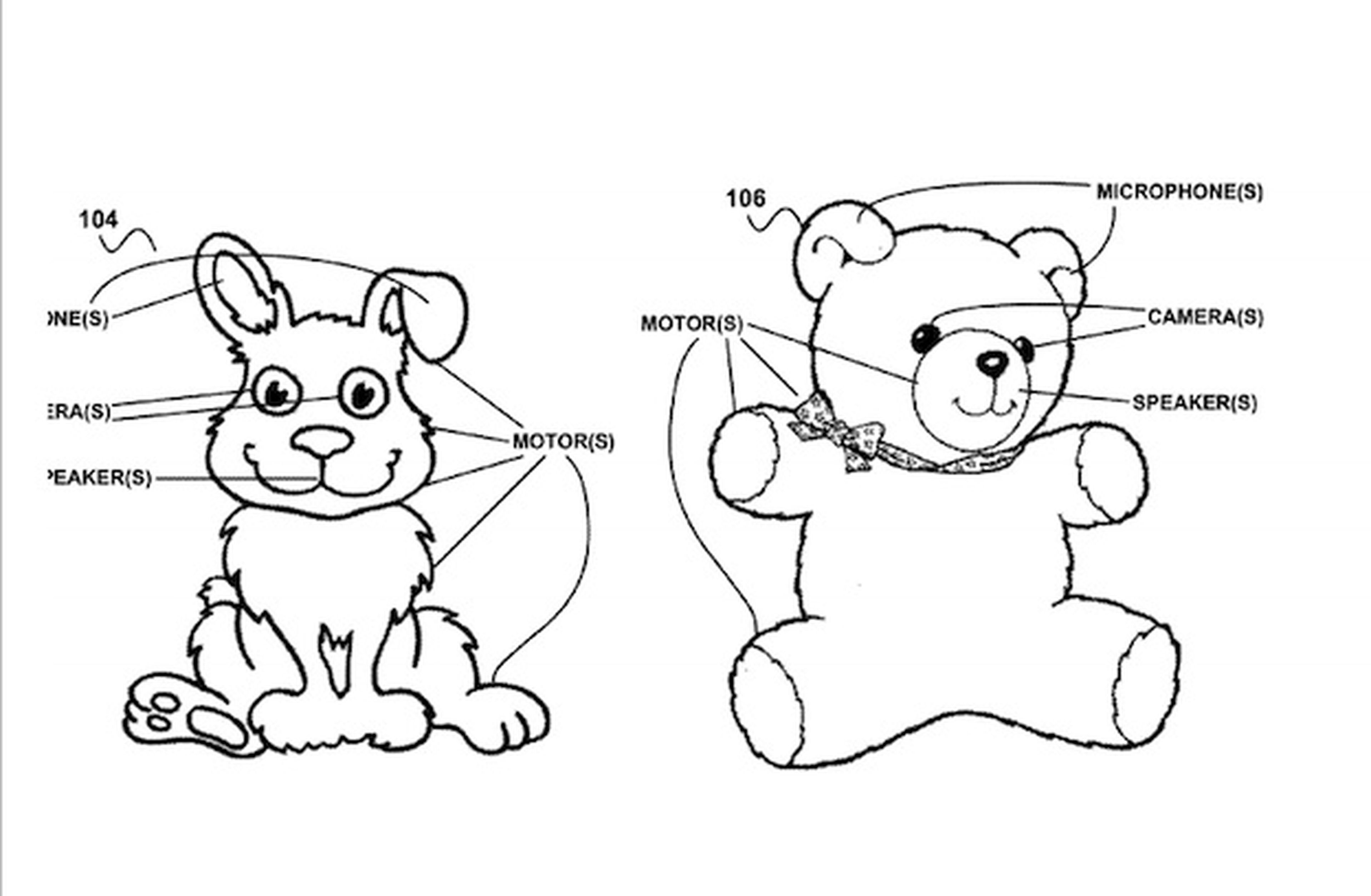 Google patenta juguetes interactivos conectados a Internet