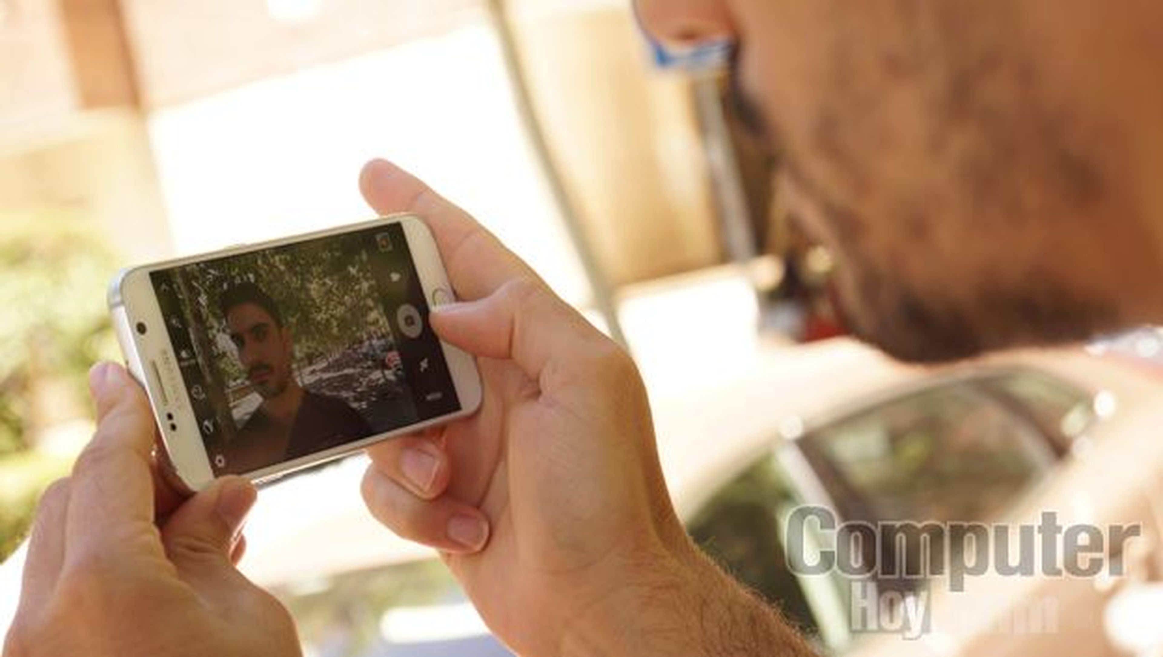 camara selfie Samsung Galaxy S6