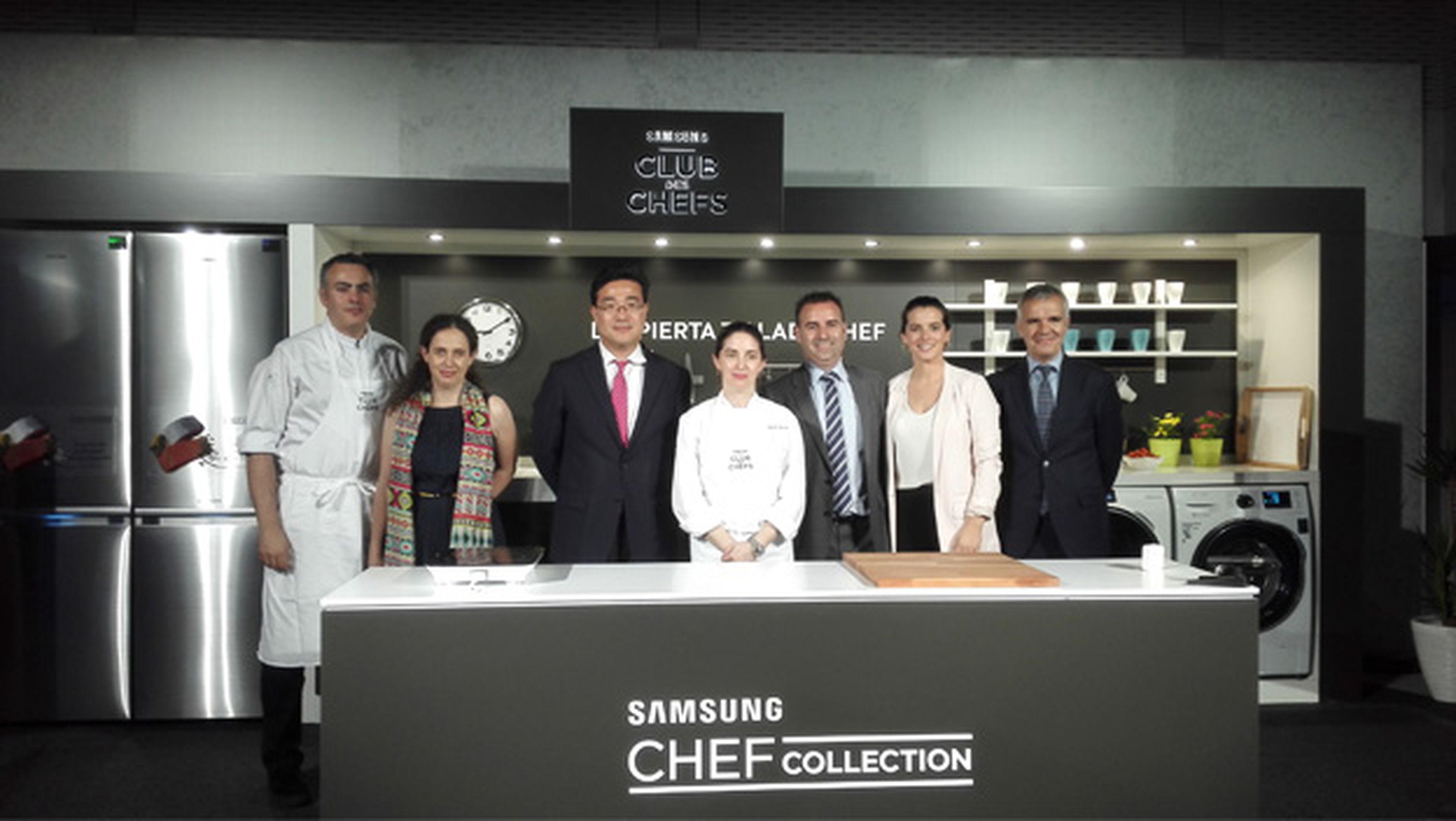Samsung Elena Arzak presentan frigoríficos Chef Collection