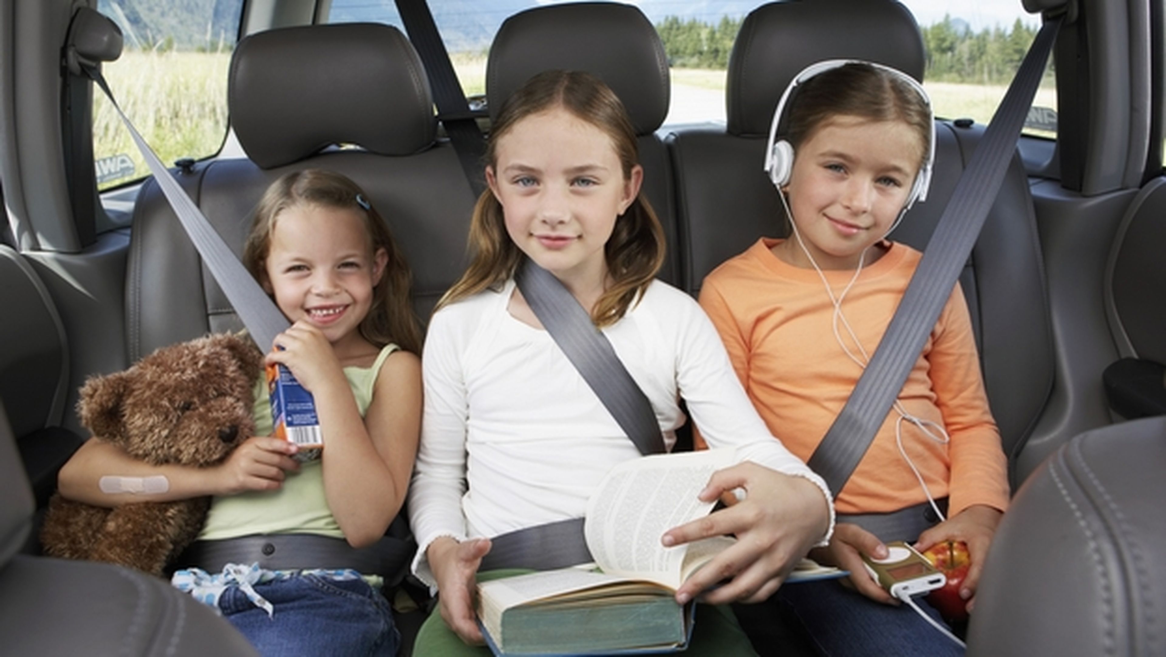 Los niños que viajan en el asiento del medio tendrán más éxito.
