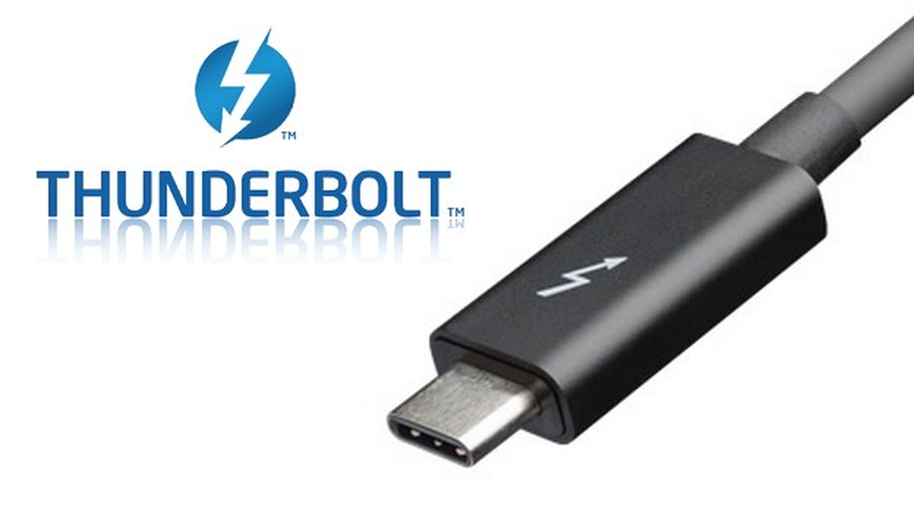 Intel presenta Thunderbolt 3 con clavija USB-C aún más rápida y un ancho de banda de 40 Gbps.