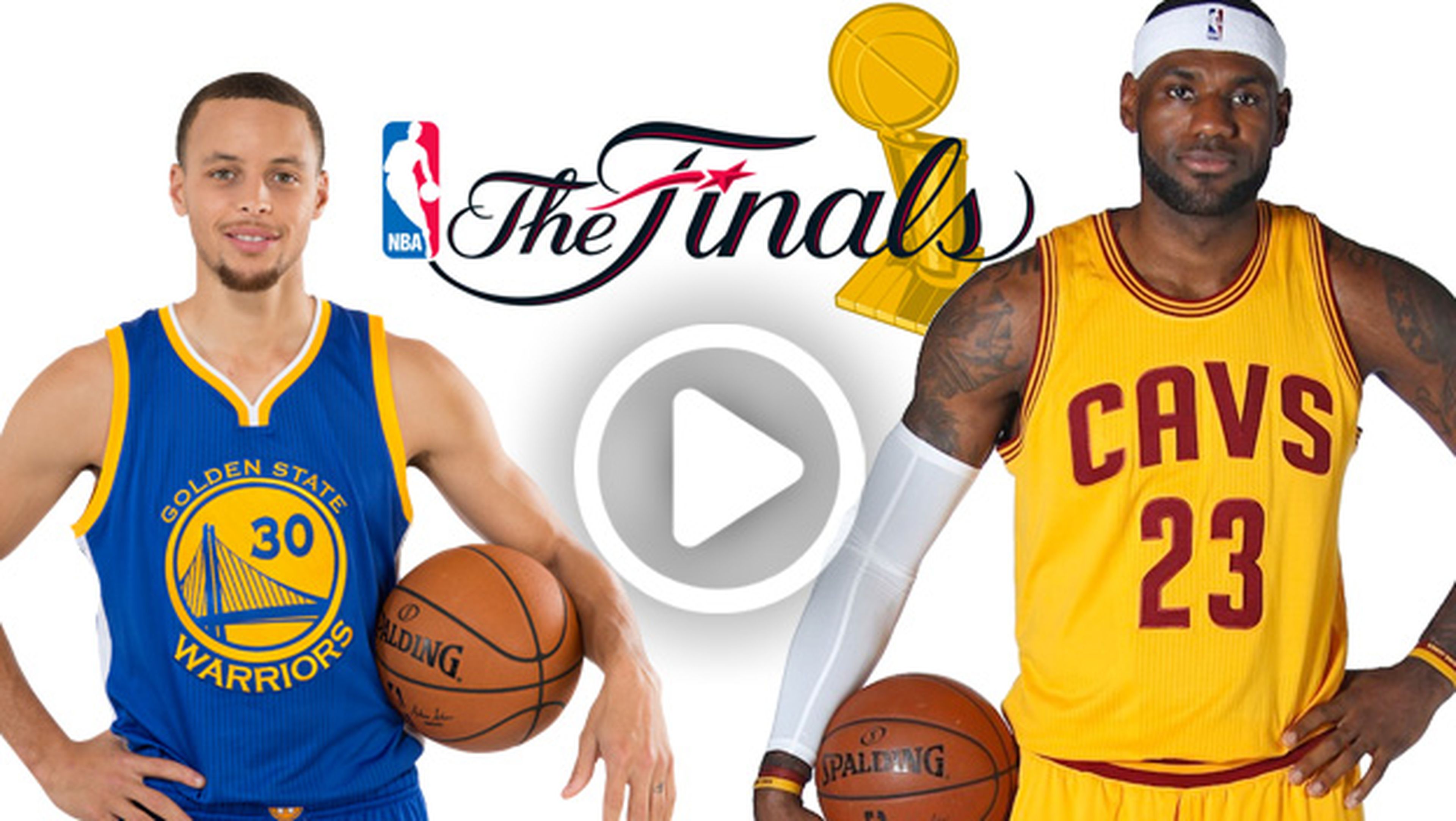 Ver online y en directo final de la NBA entre Golden State Warriors y Cleveland Cavaliers