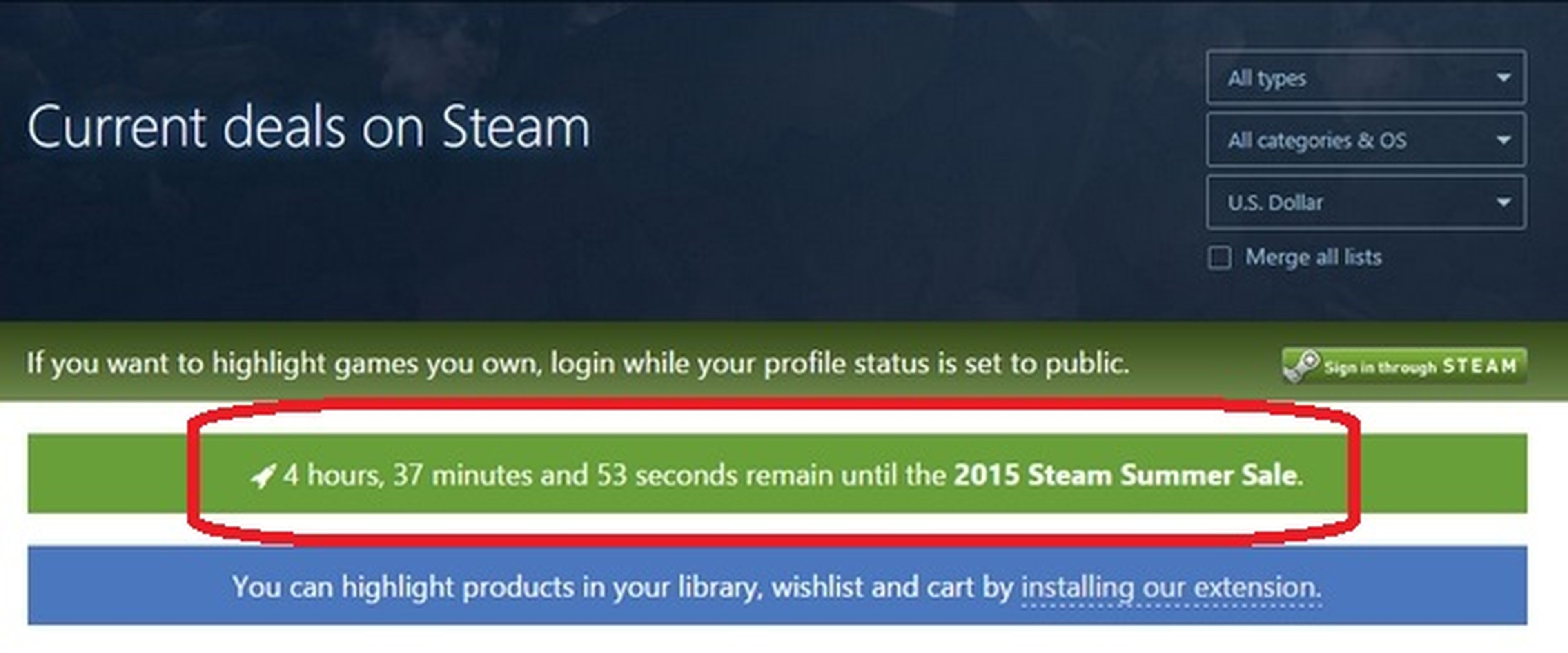 Rebajas de Verano Steam 2015