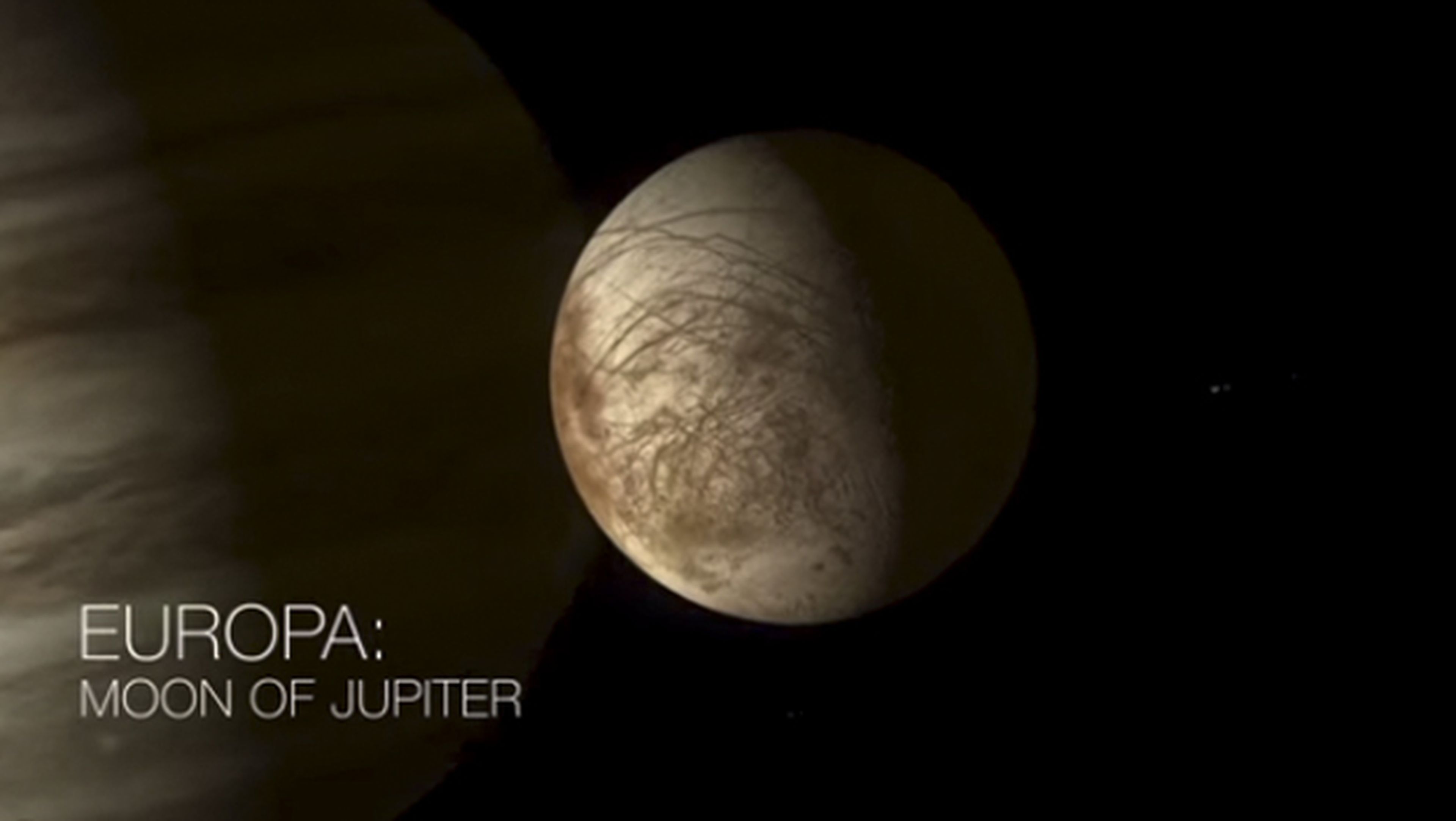 Europa, la luna de Júpiter