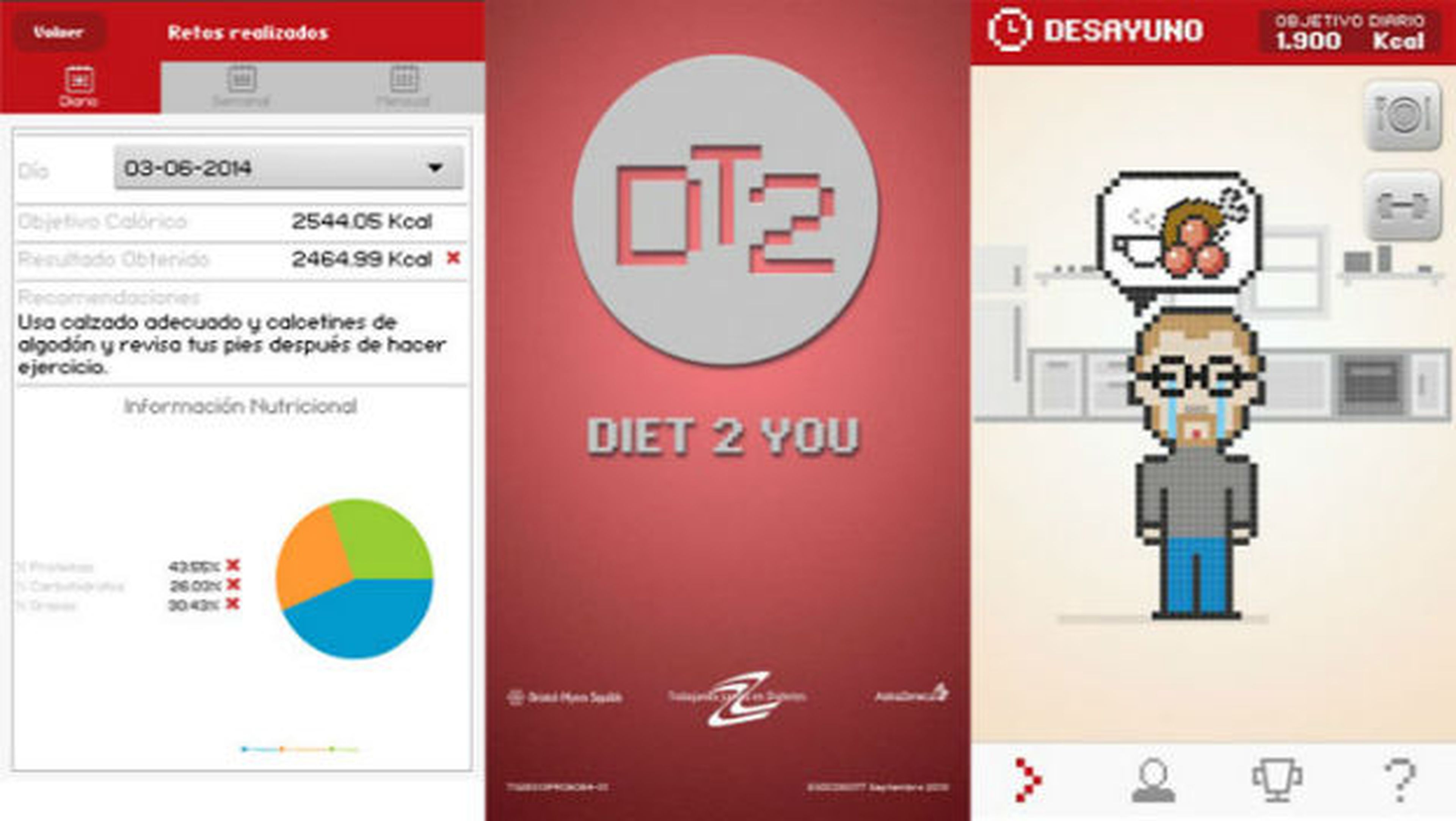DT2, la app para controlar la diabetes