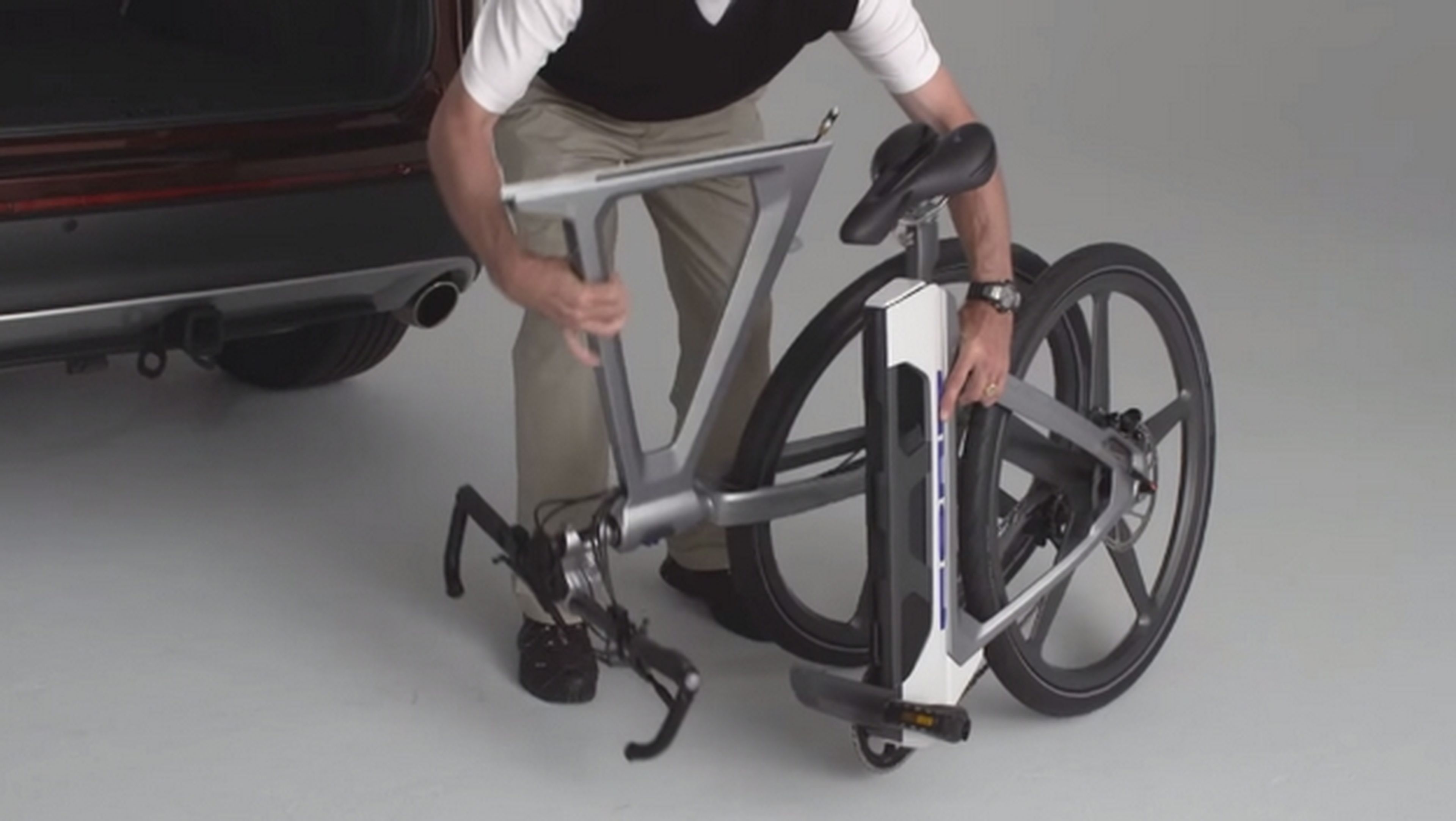 MoDe Flex, la bici inteligente de Ford que se parte en dos (vídeo).