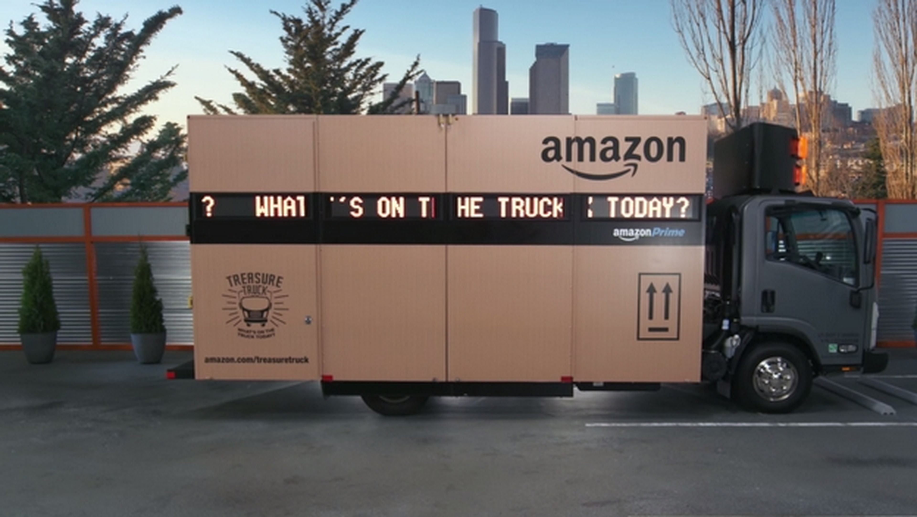 Camión del Tesoro de Amazon