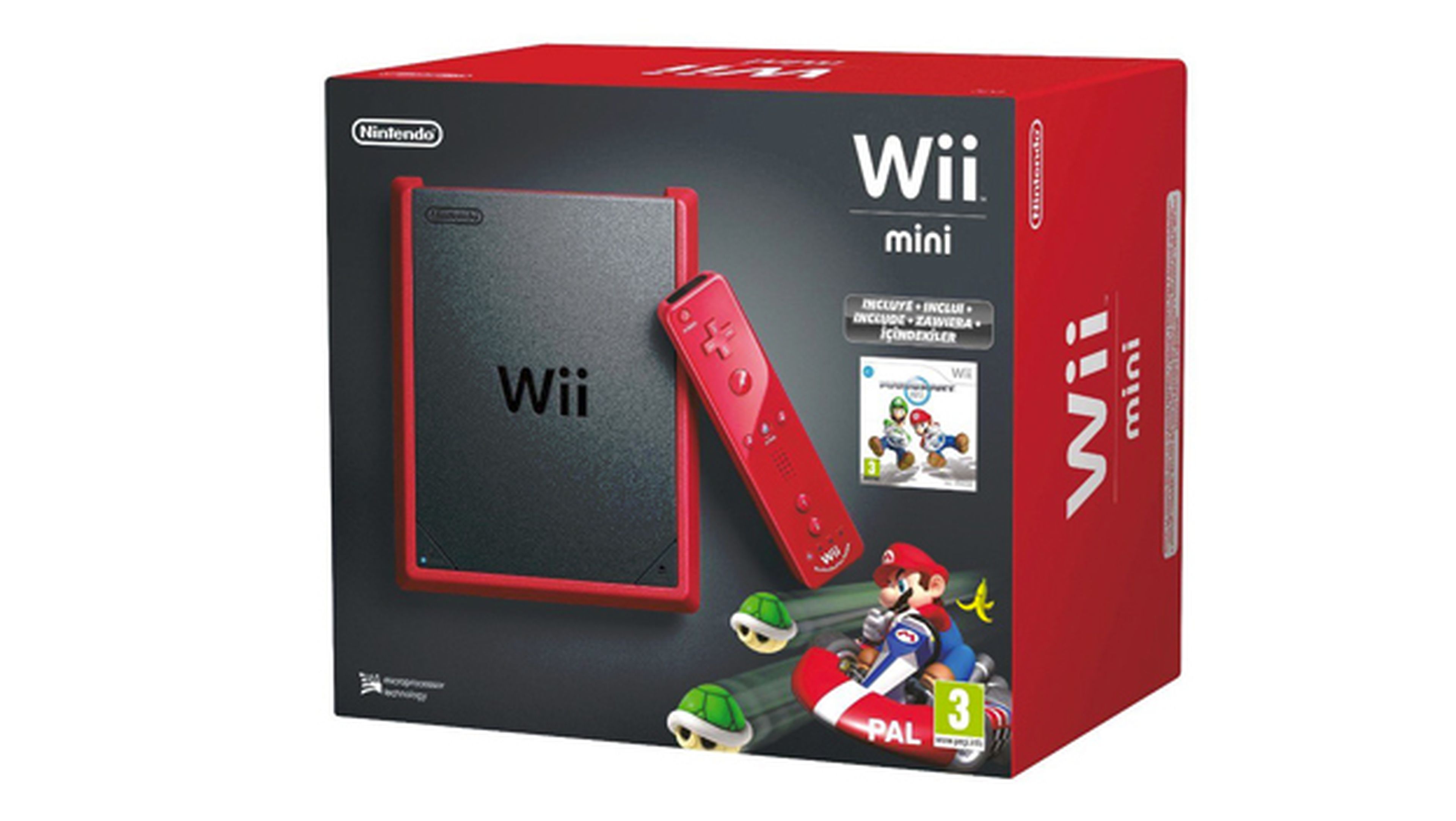 Nintendo Wii mini roja