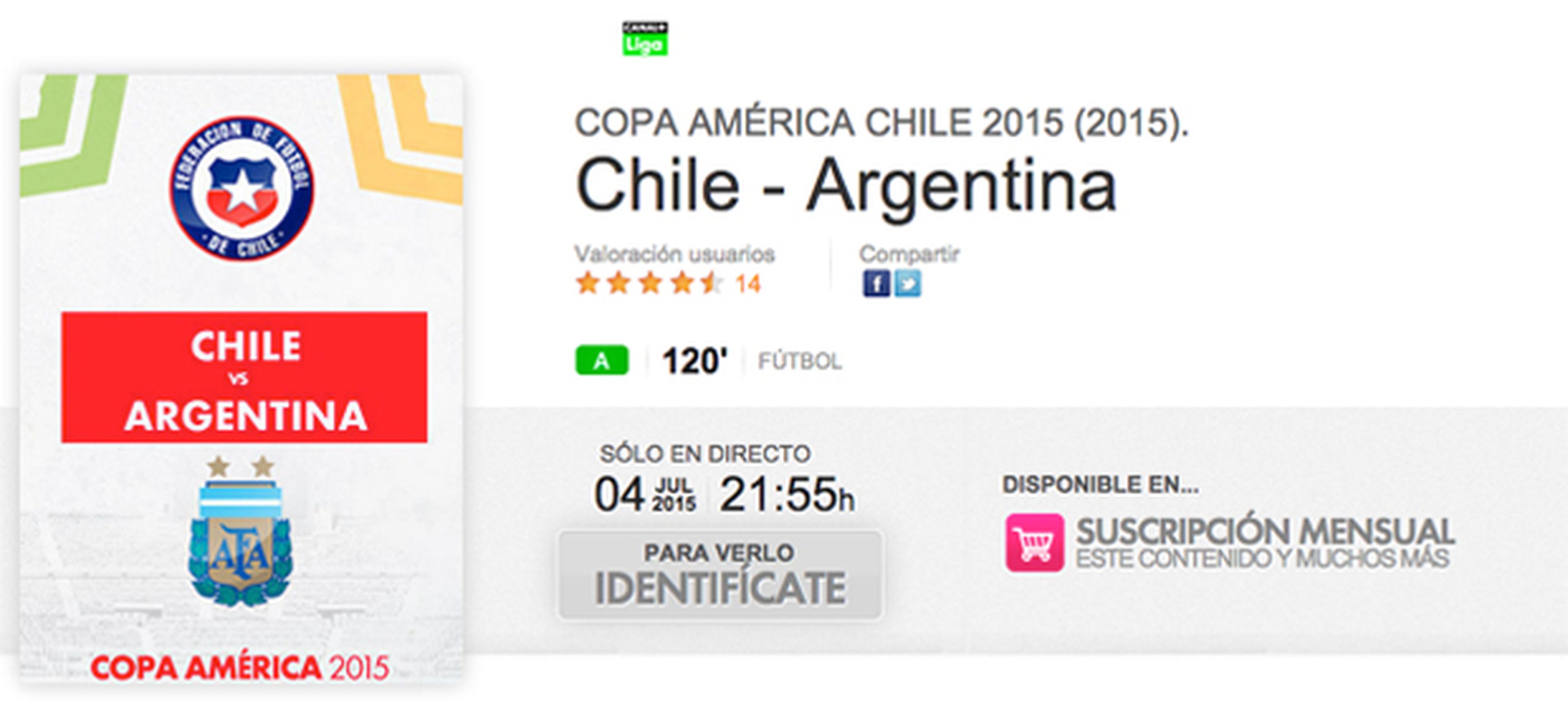 Chile Argentina final Copa América