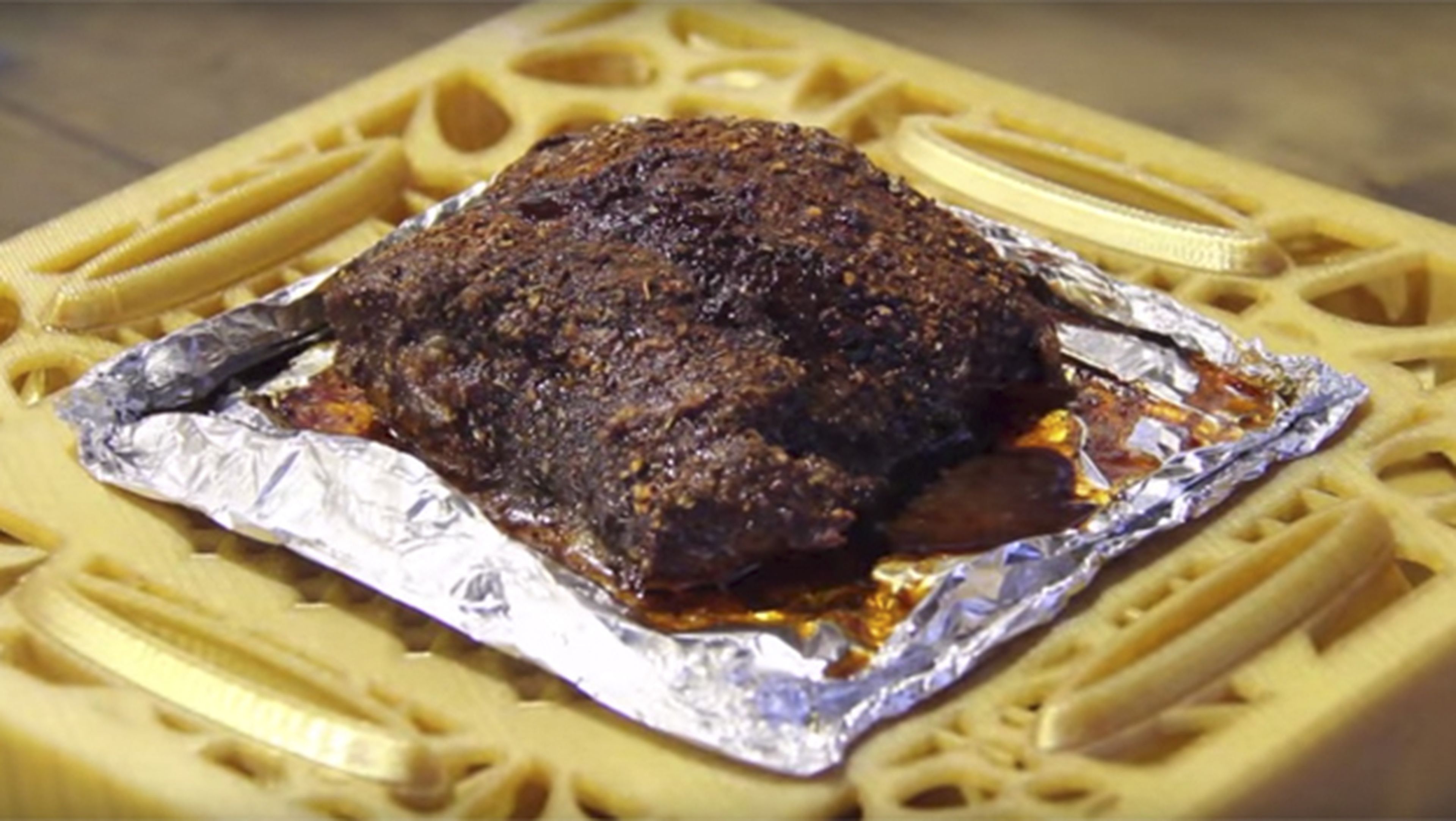 Un horno inteligente fabricado en 3D que cocina de verdad