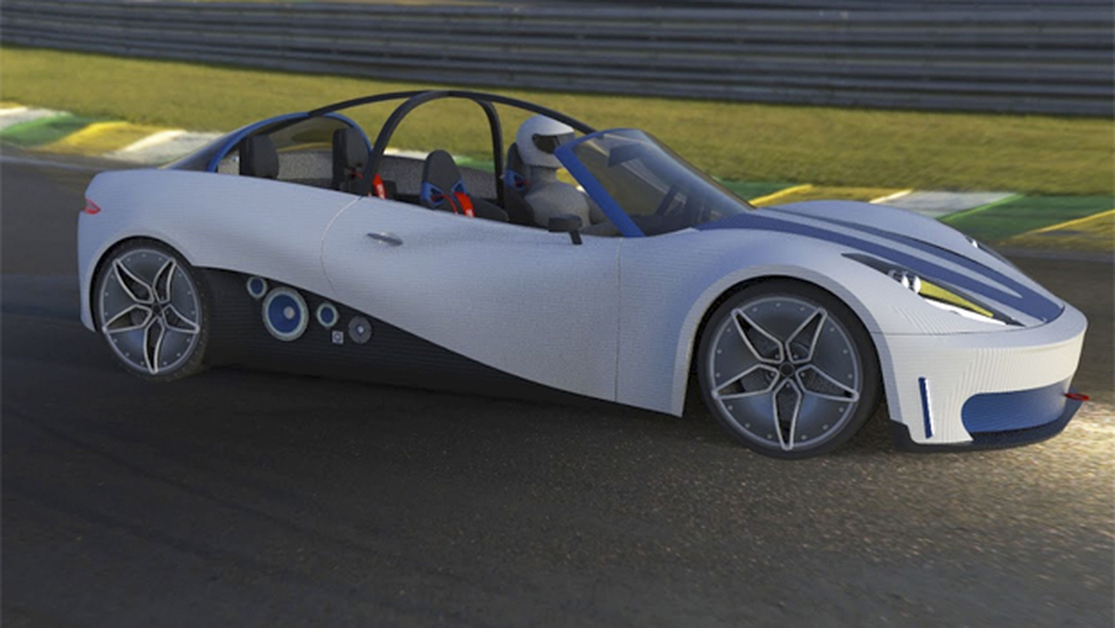 El primer coche eléctrico impreso en 3D llegará en 2016