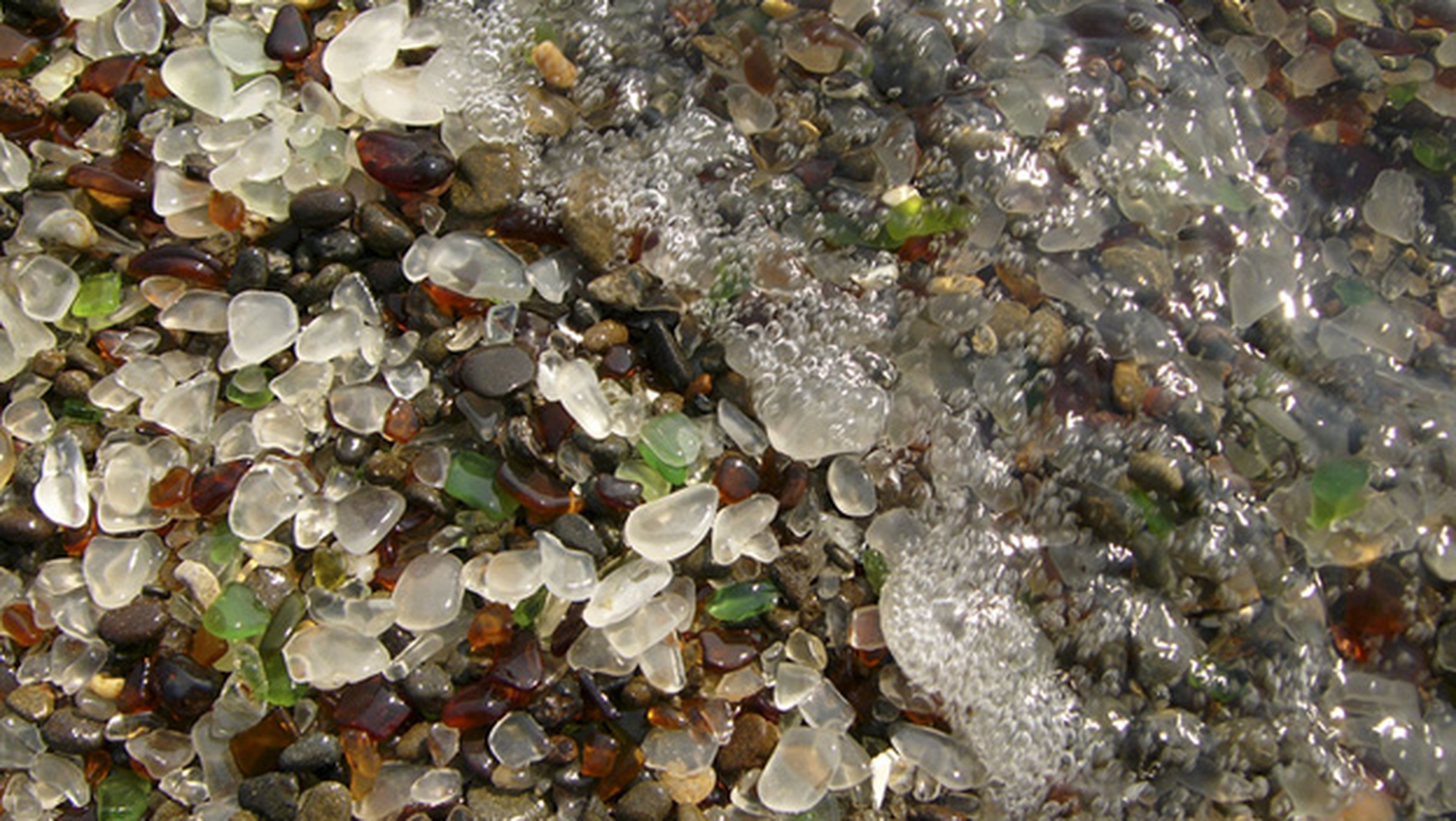 playa vidrio california playa curiosa mundo