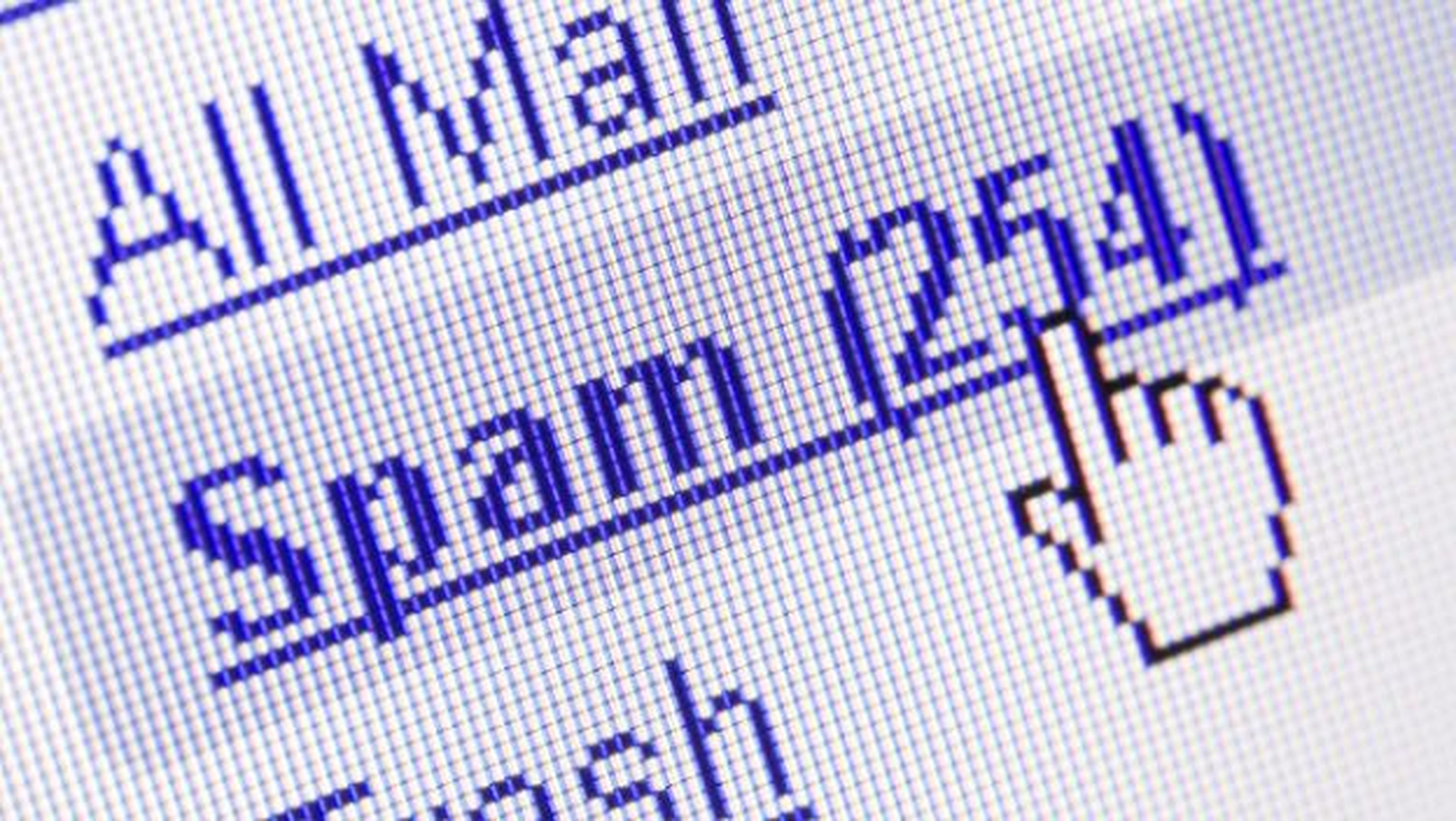 La tasa de spam es menor del 50%, la más baja de la década