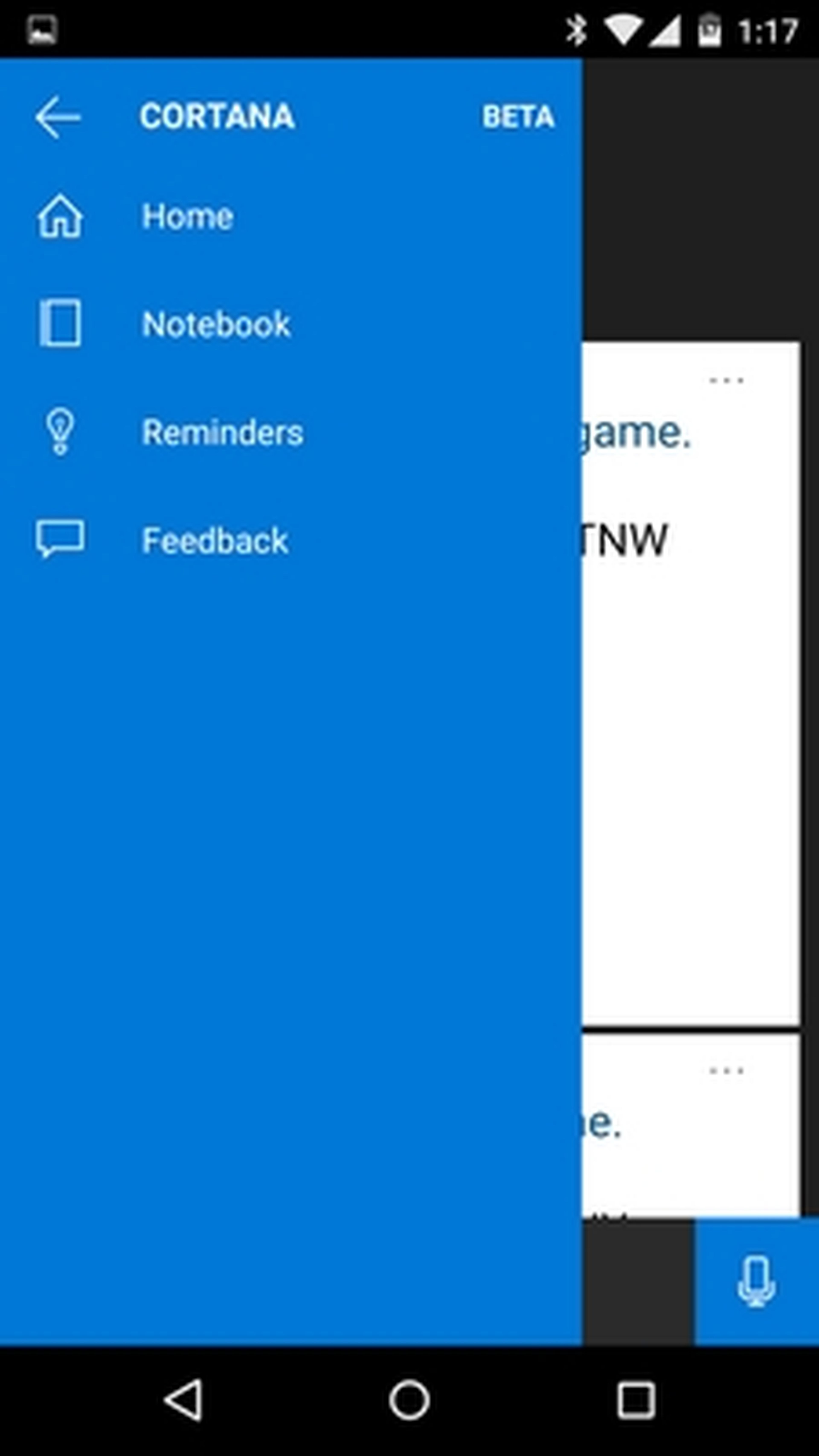 Cortana en Android