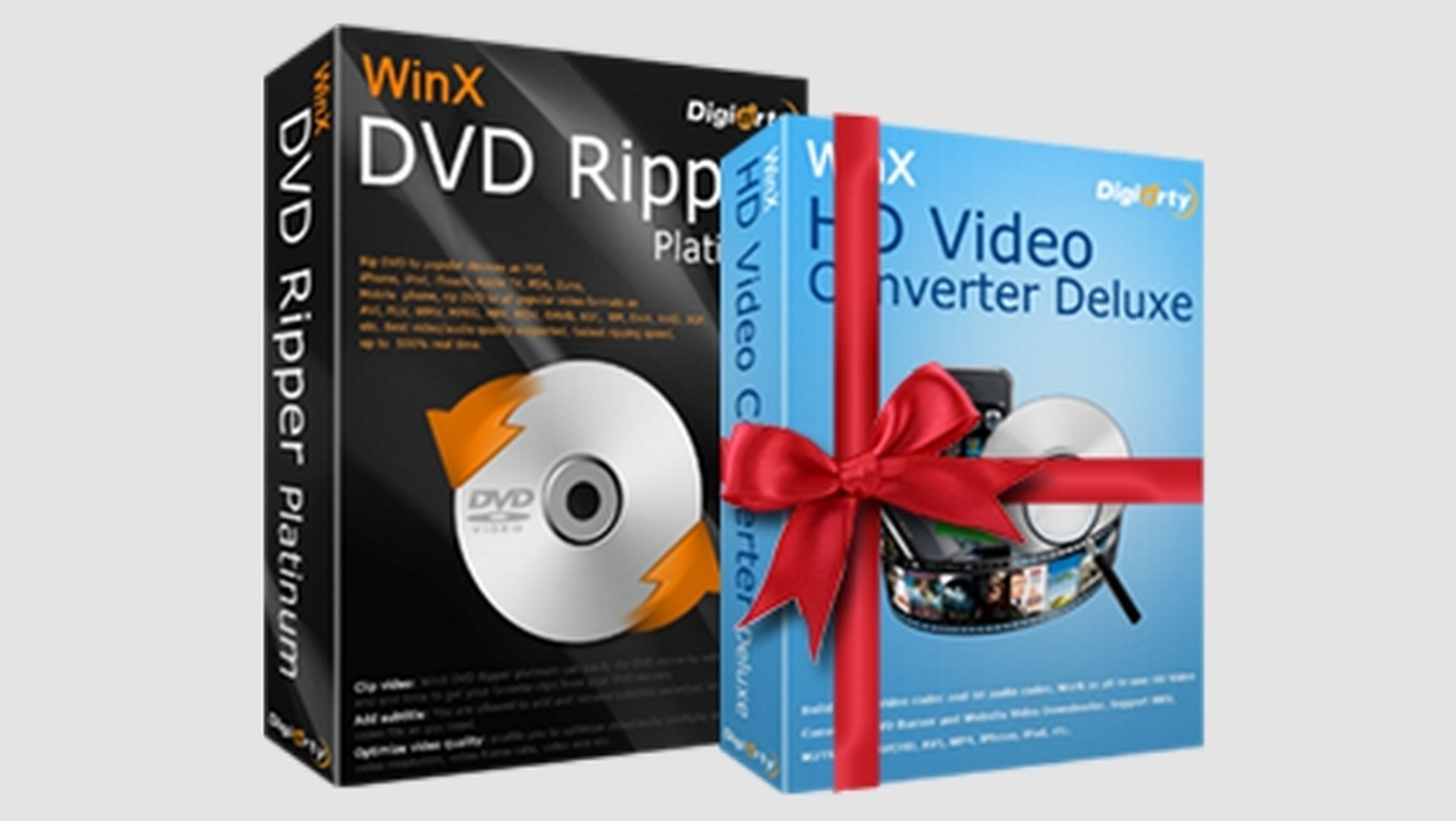 WinX DVD Ripper Platinum convierte gratis tus DVDs al formato Windows 10.