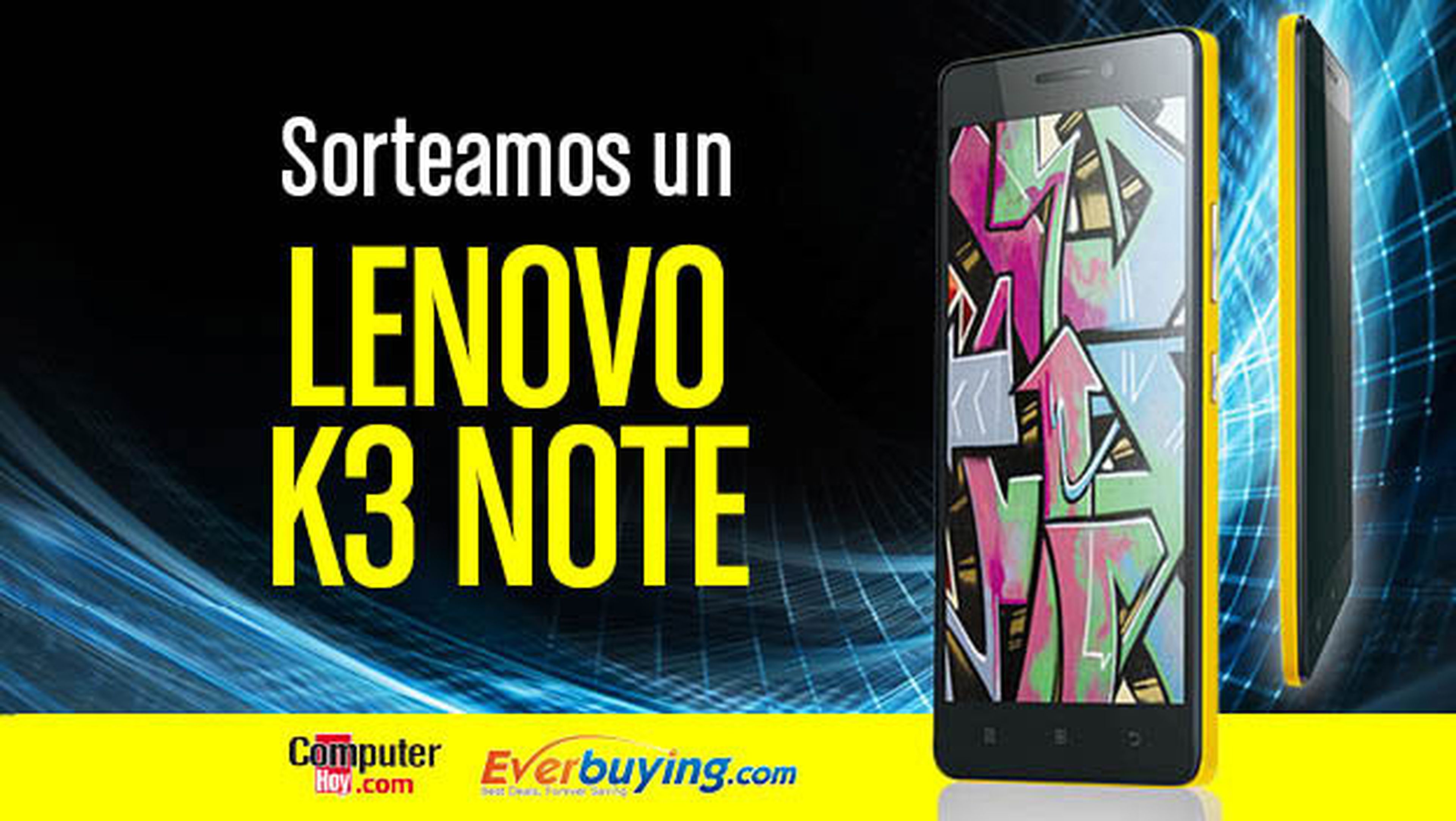 Sorteamos un Lenovo K3 Note en Facebook gracias a Everbuying