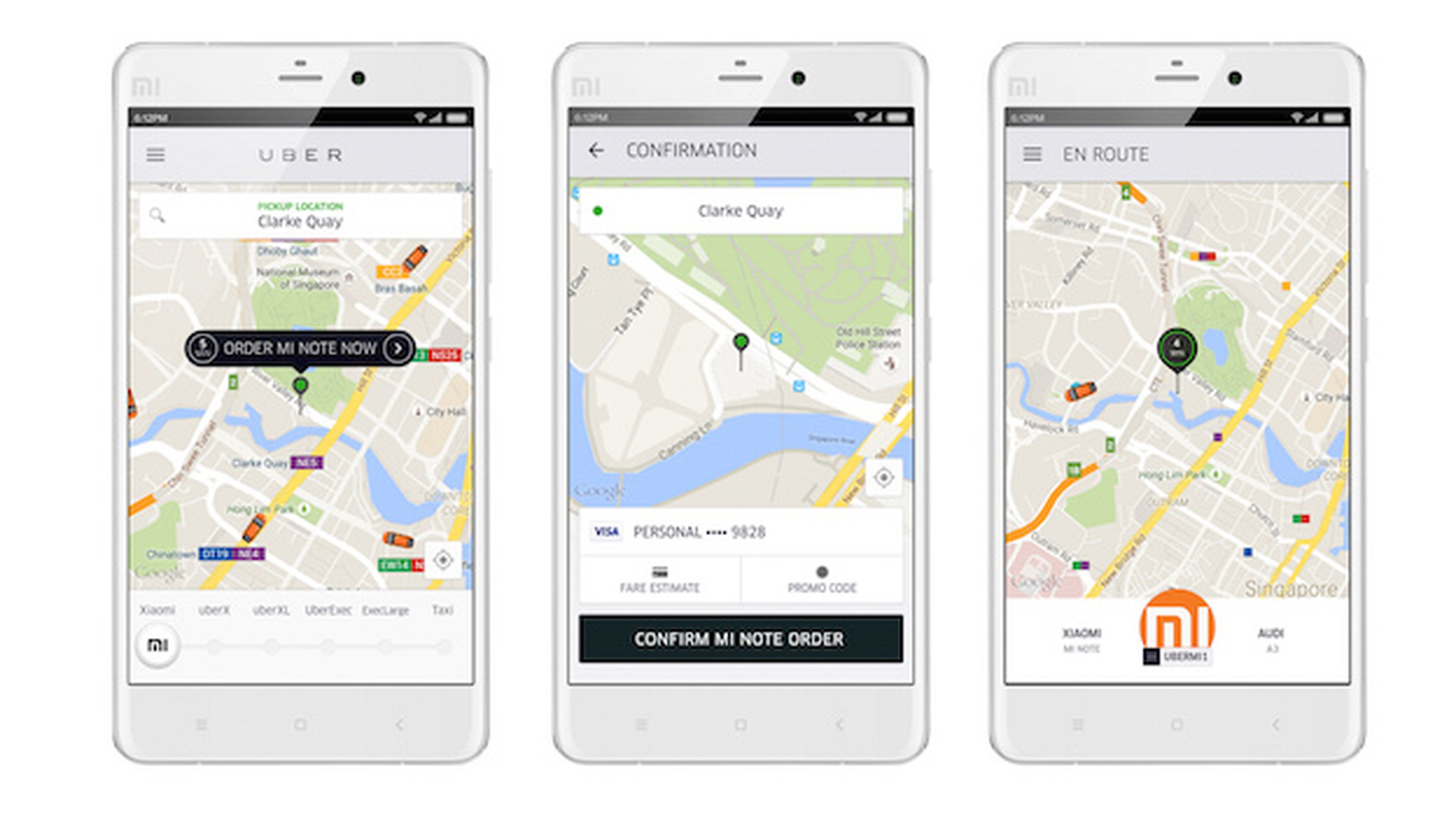 Uber y Xiaomi se alían para enviarte tu nuevo teléfono a casa