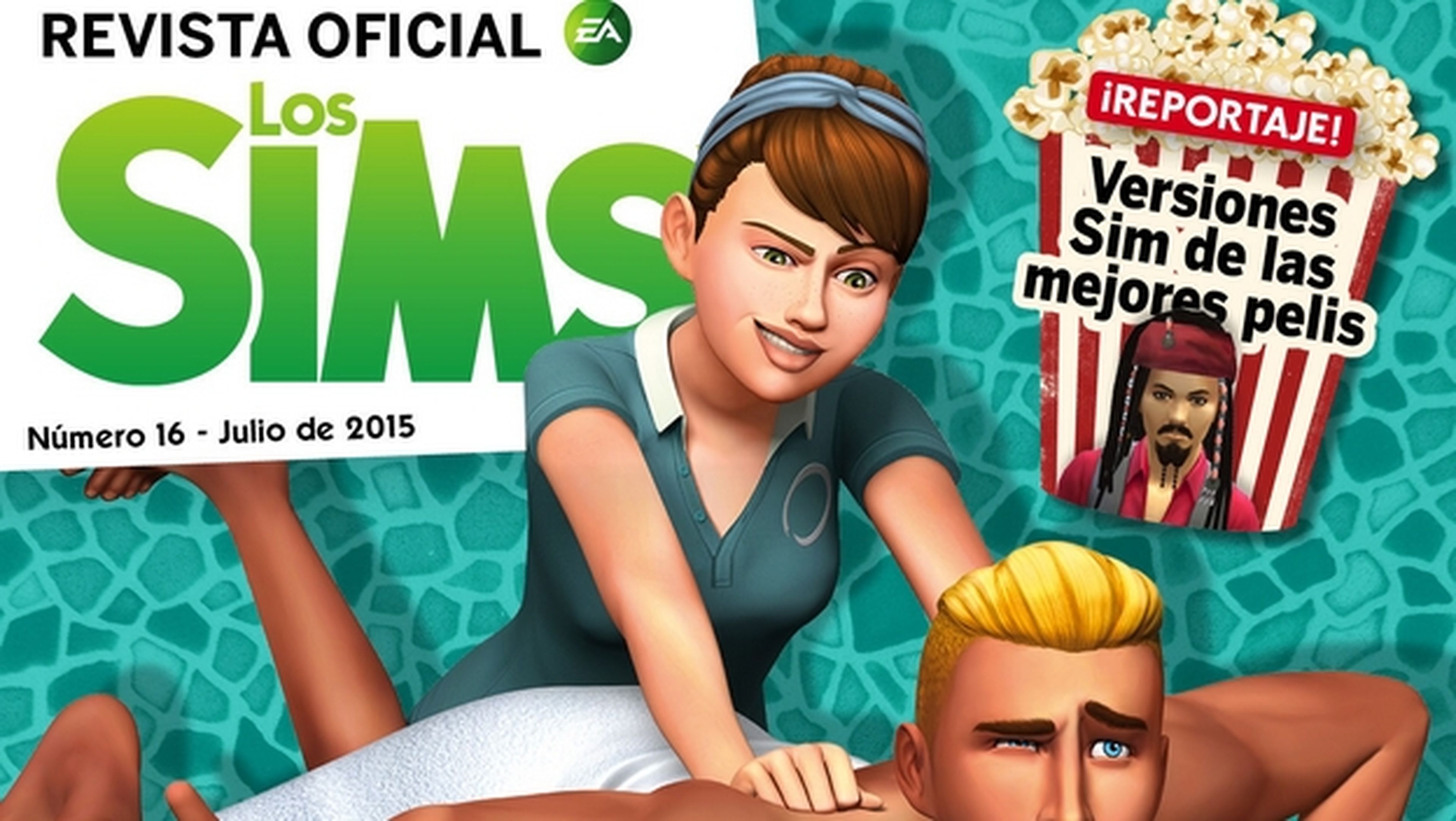 La Revista Oficial de Los Sims número 16 disponible gratis. Todo sobre Los Sims 4 Día de Spa.