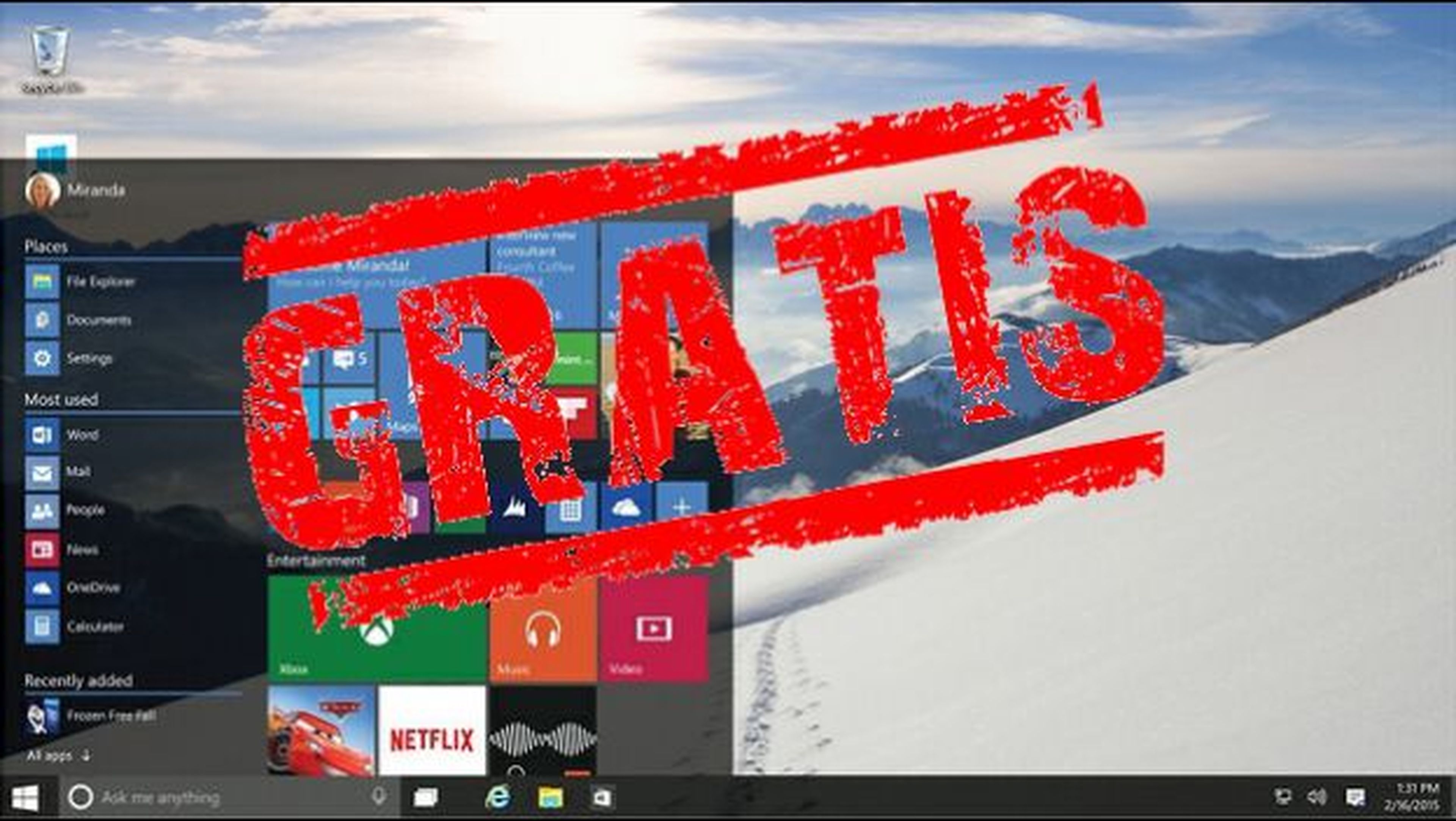 Windows 10 descargar gratis