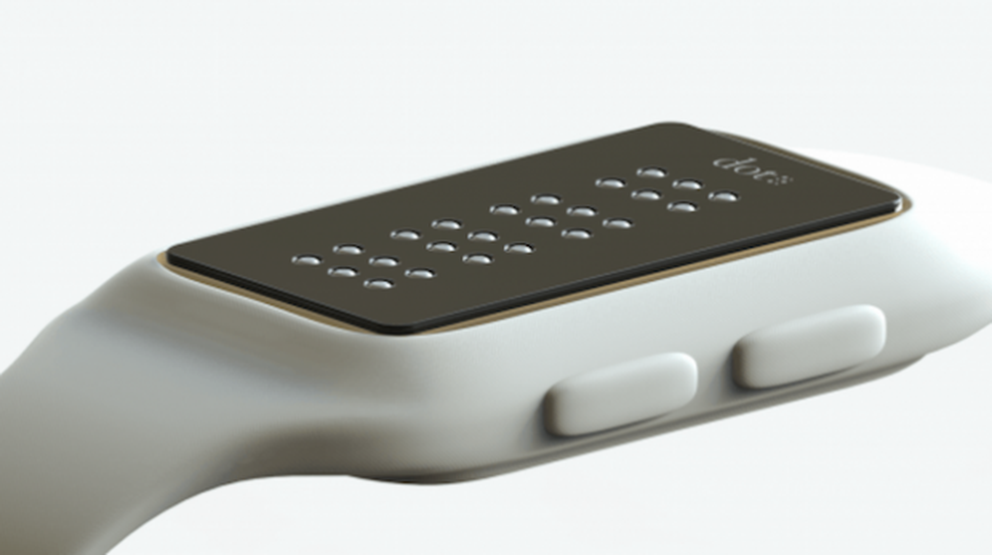 Reloj Braille Tactil Para Personas Ciegas O Personas Mayores Con Esfera  Gris
