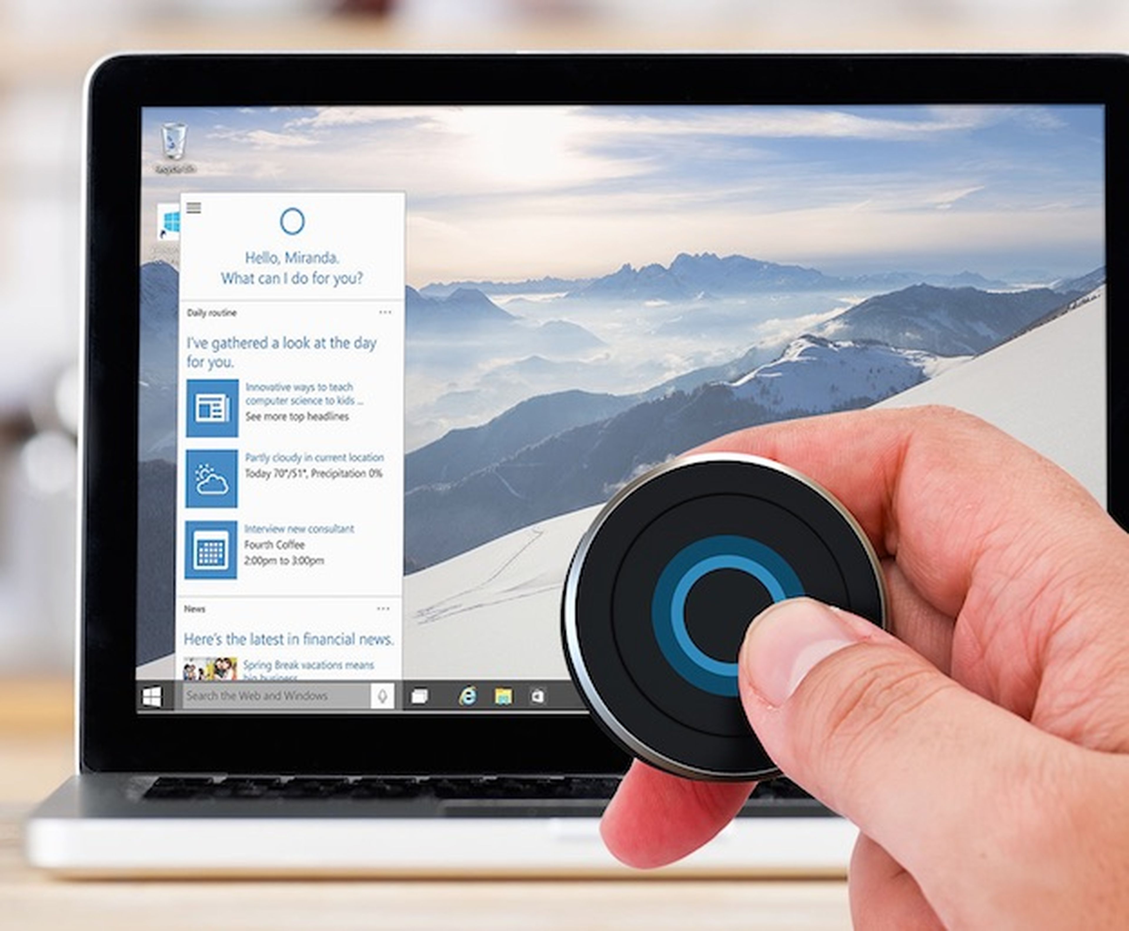 Satechi prepara un botón portátil para activar Cortana