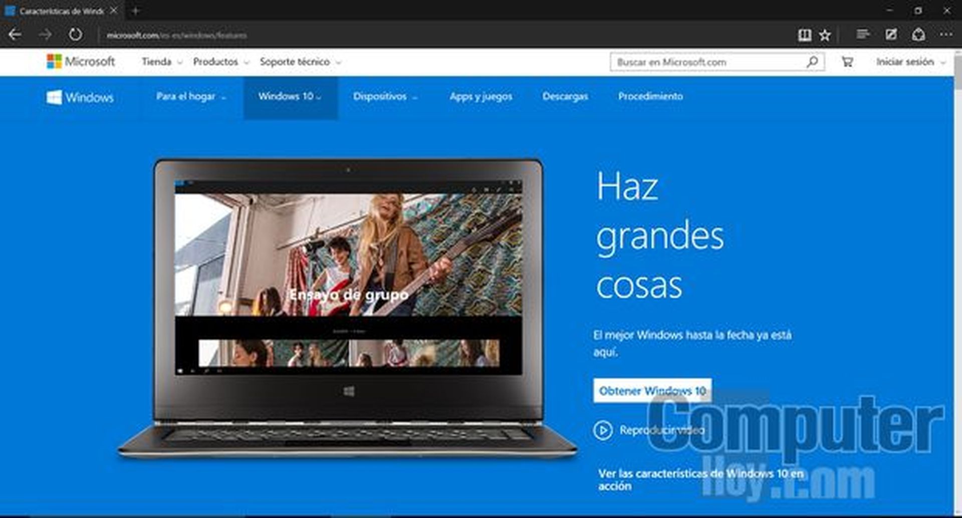 Todo Sobre Microsoft Edge El Nuevo Navegador De Windows 10 8464