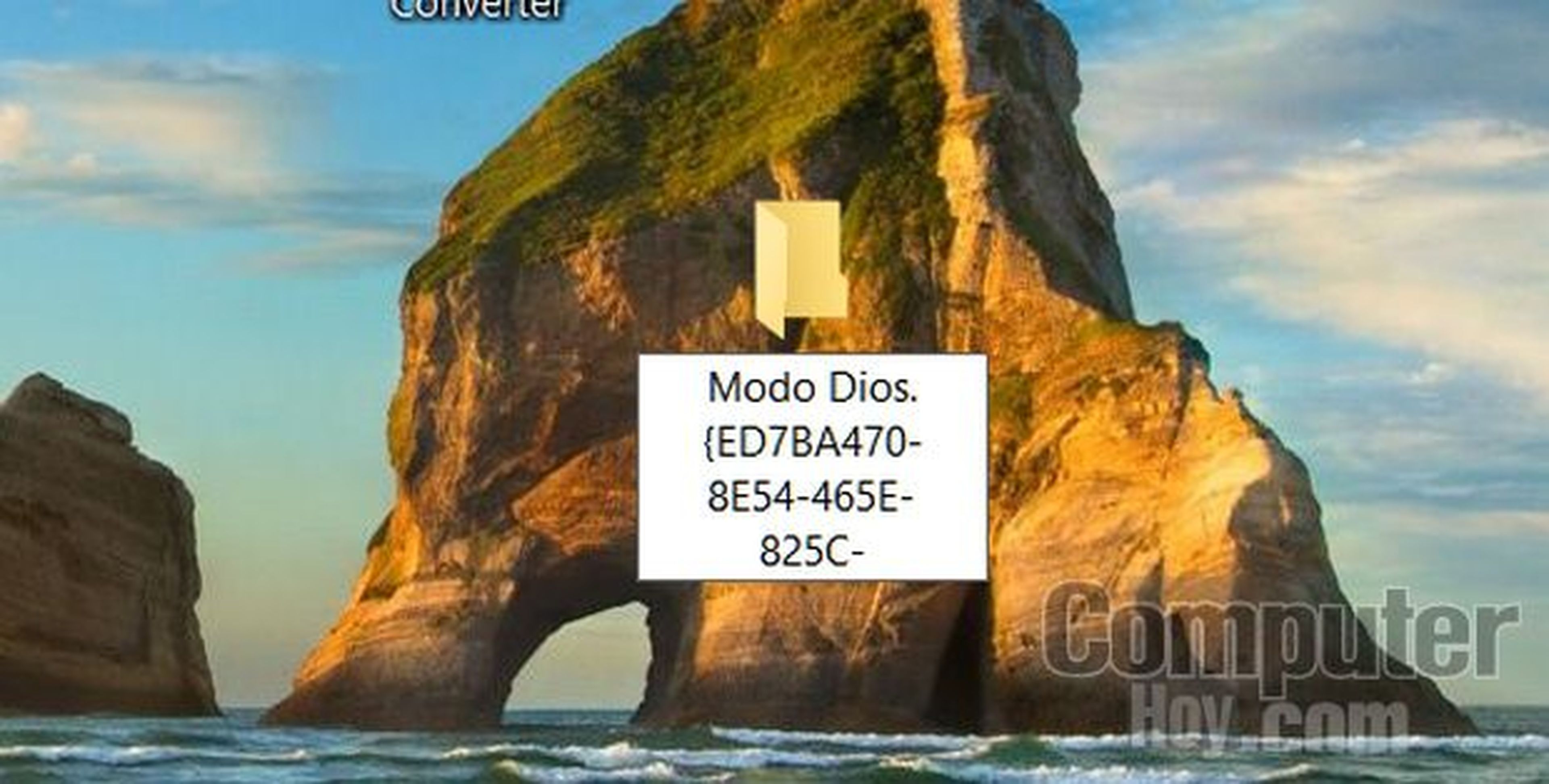 Cómo activar el Modo Dios en Windows 10