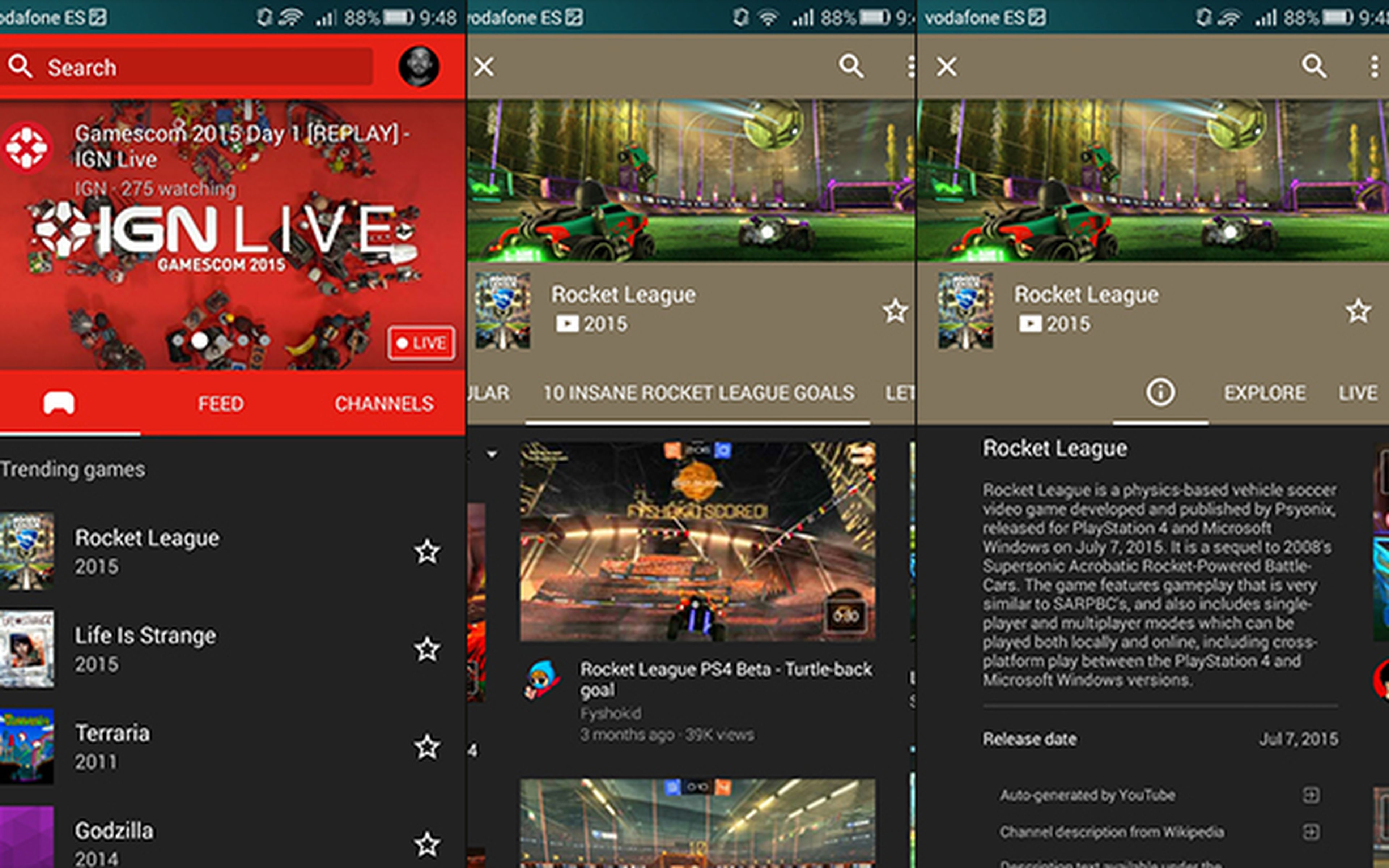 Youtube Gaming llega a Android para hacer frente a Twitch