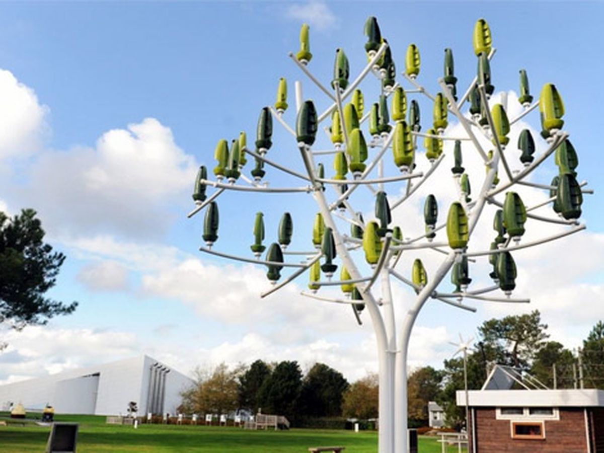 Wind Tree, los árboles artificiales que generan energía eólica