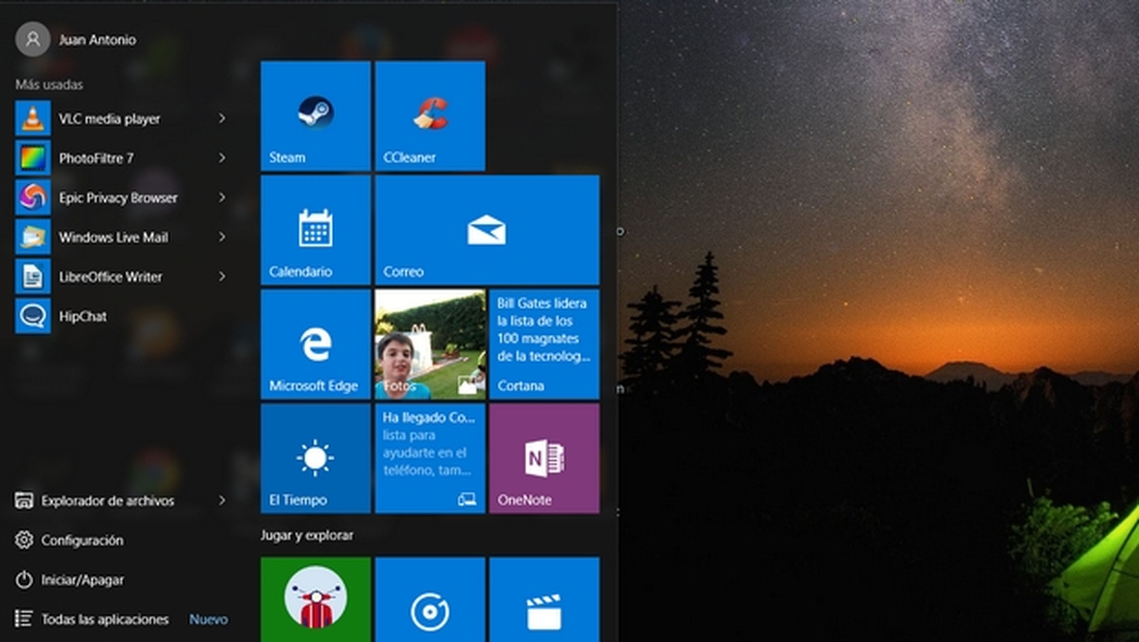 Cómo personalizar el Botón de Inicio en Windows 10, los mejores trucos.