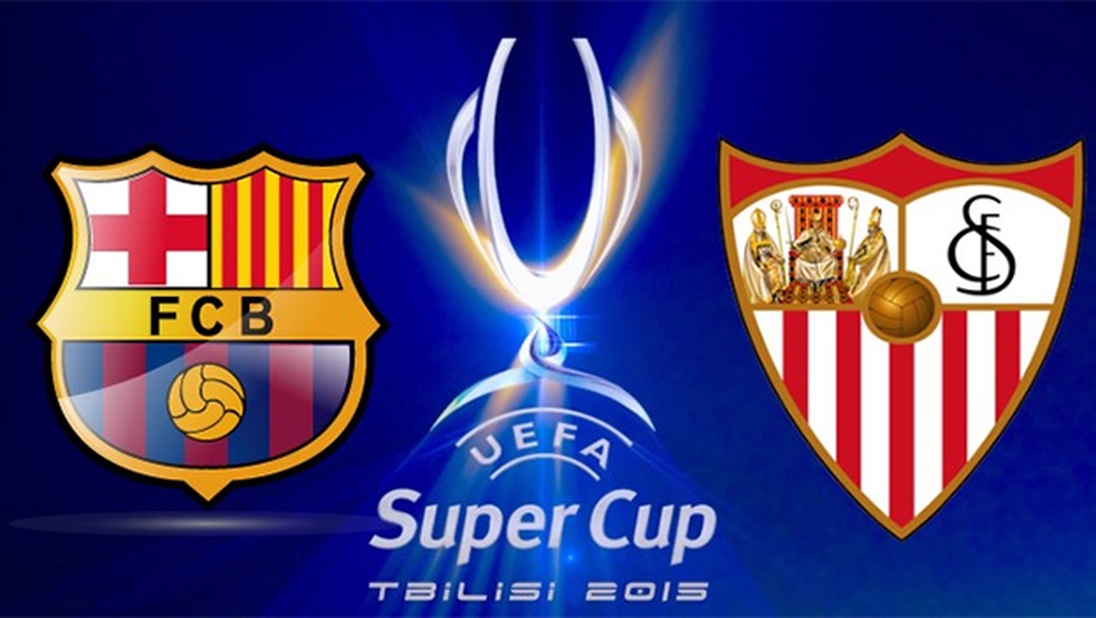 Cómo ver online y en directo la final de la Supercopa de Europa entre Barcelona y Sevilla