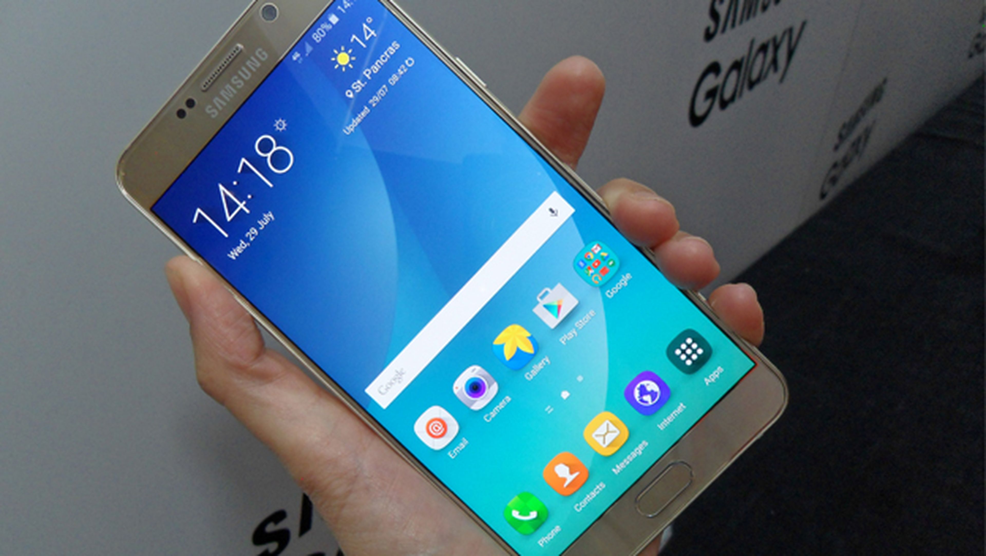 Samsung Galaxy Note 5, toma de contacto y primeras impresiones