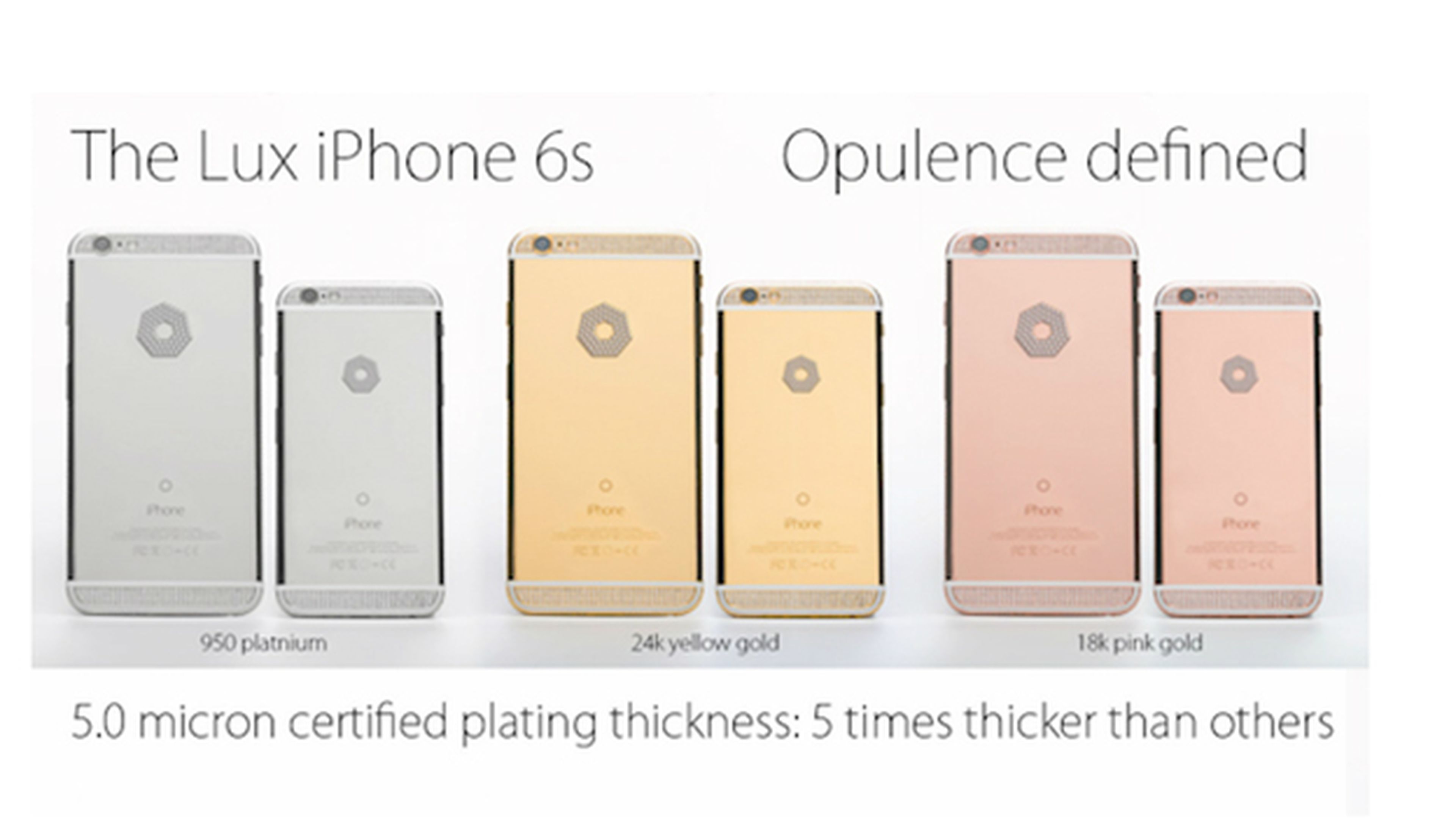 Ya puedes reservar el nuevo iPhone 6S... con diamantes