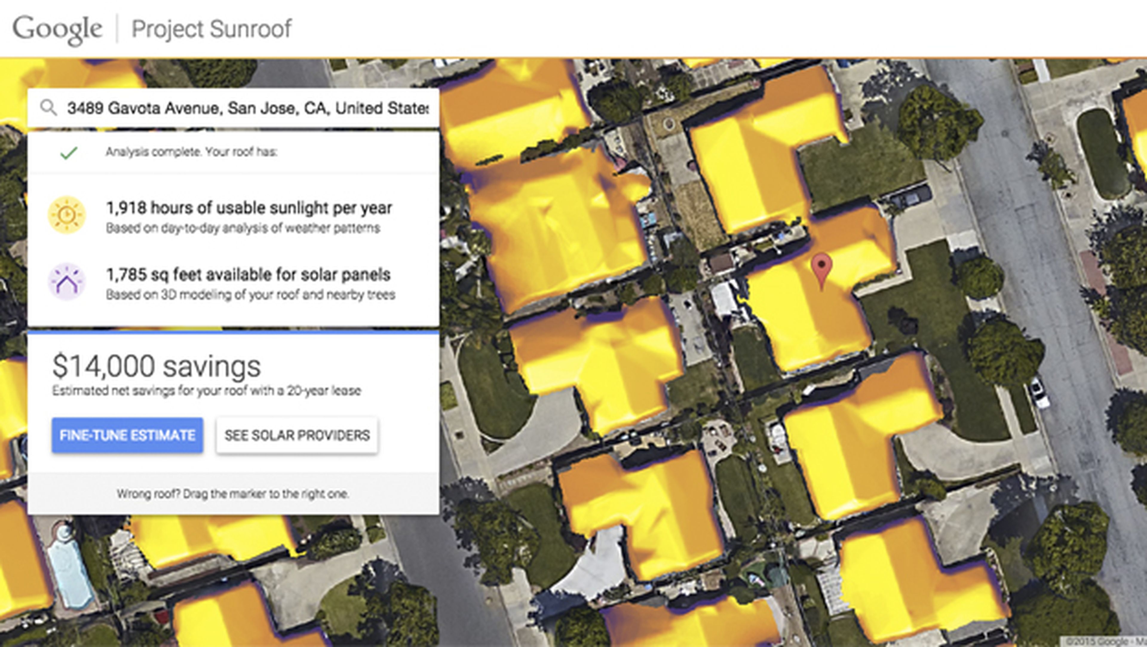 Google te dirá la energía solar que puede obtener tu casa