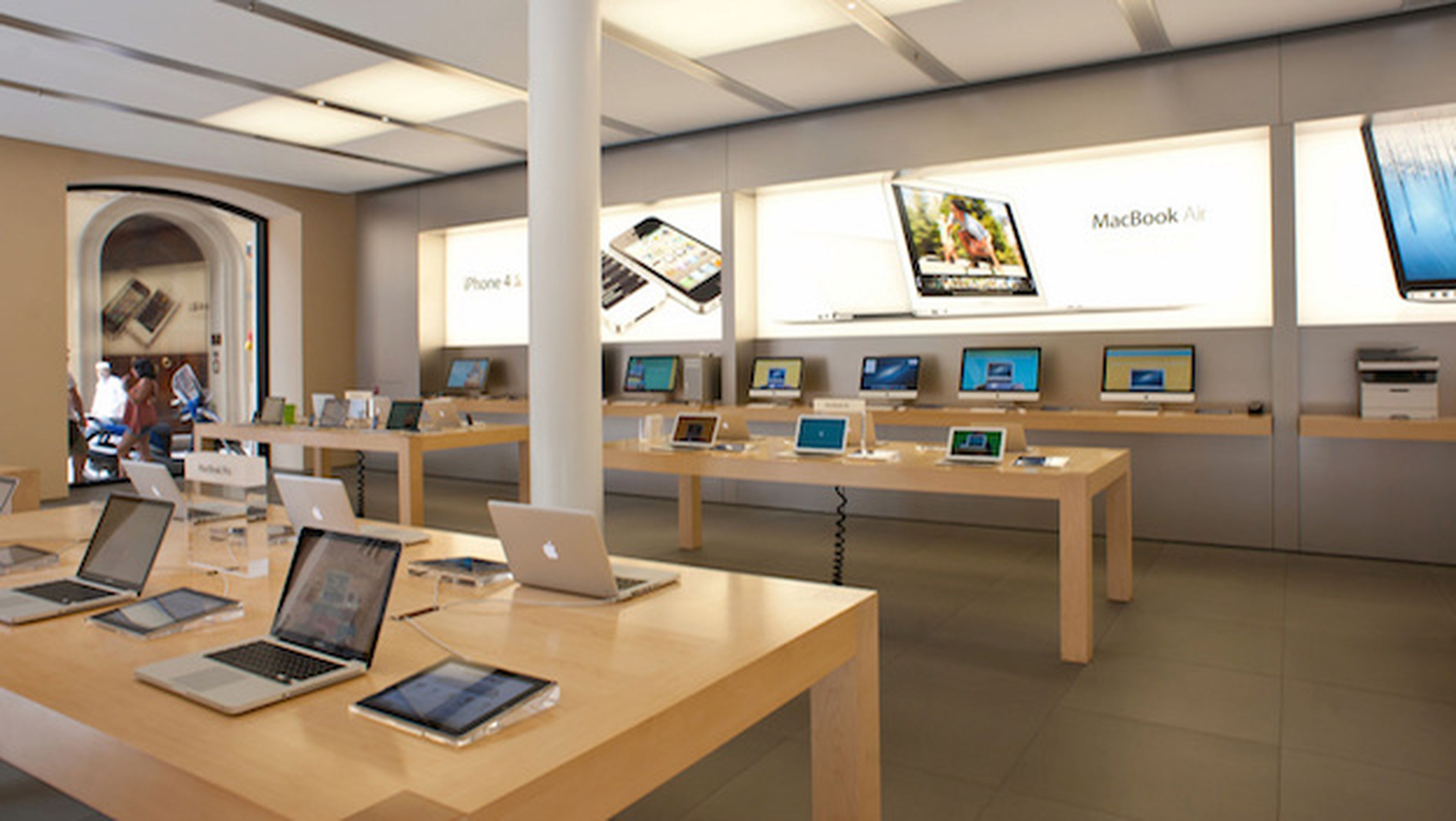 Apple rediseña sus tiendas