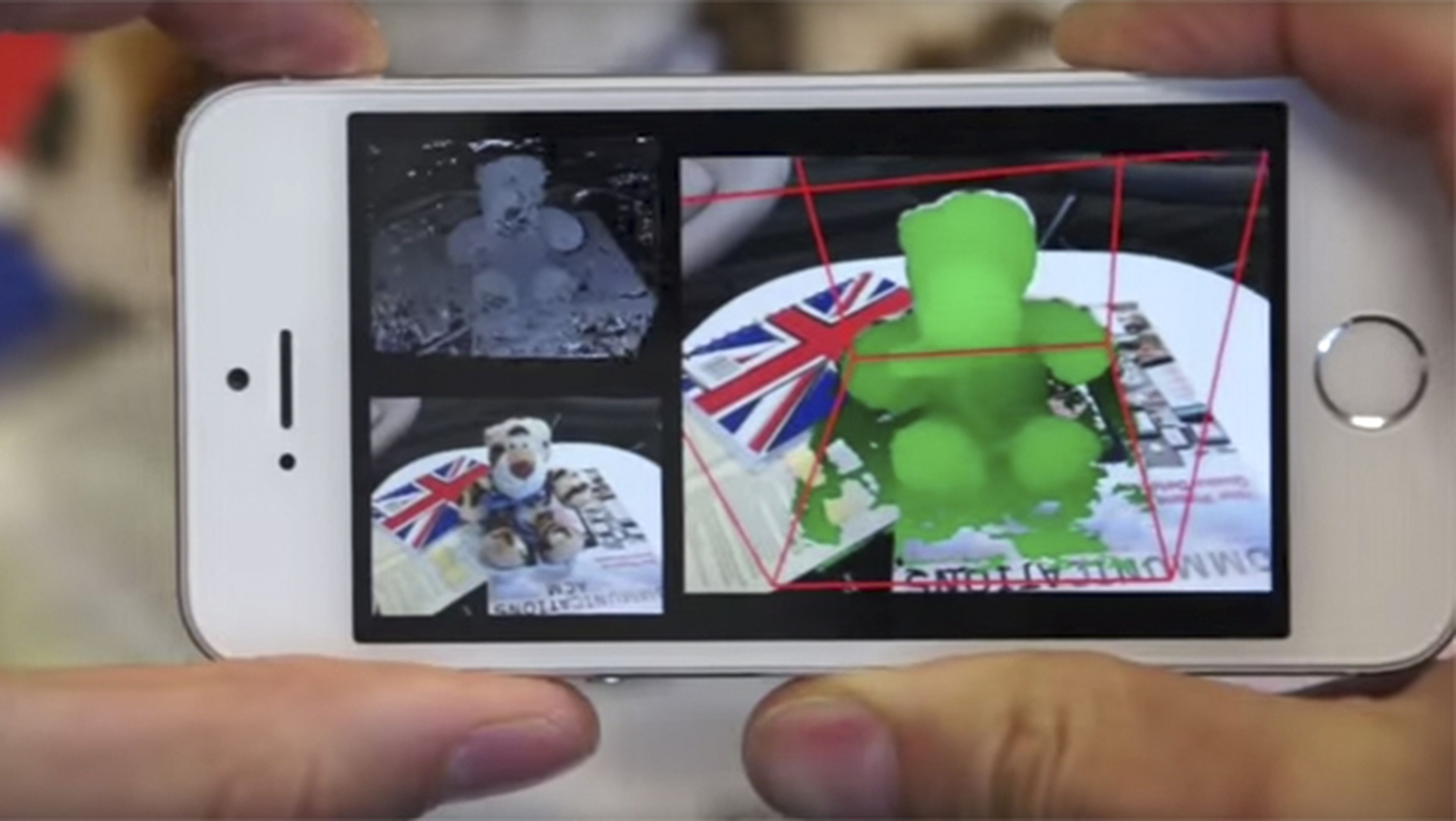 Una app de Microsoft convierte el móvil en un escáner 3D
