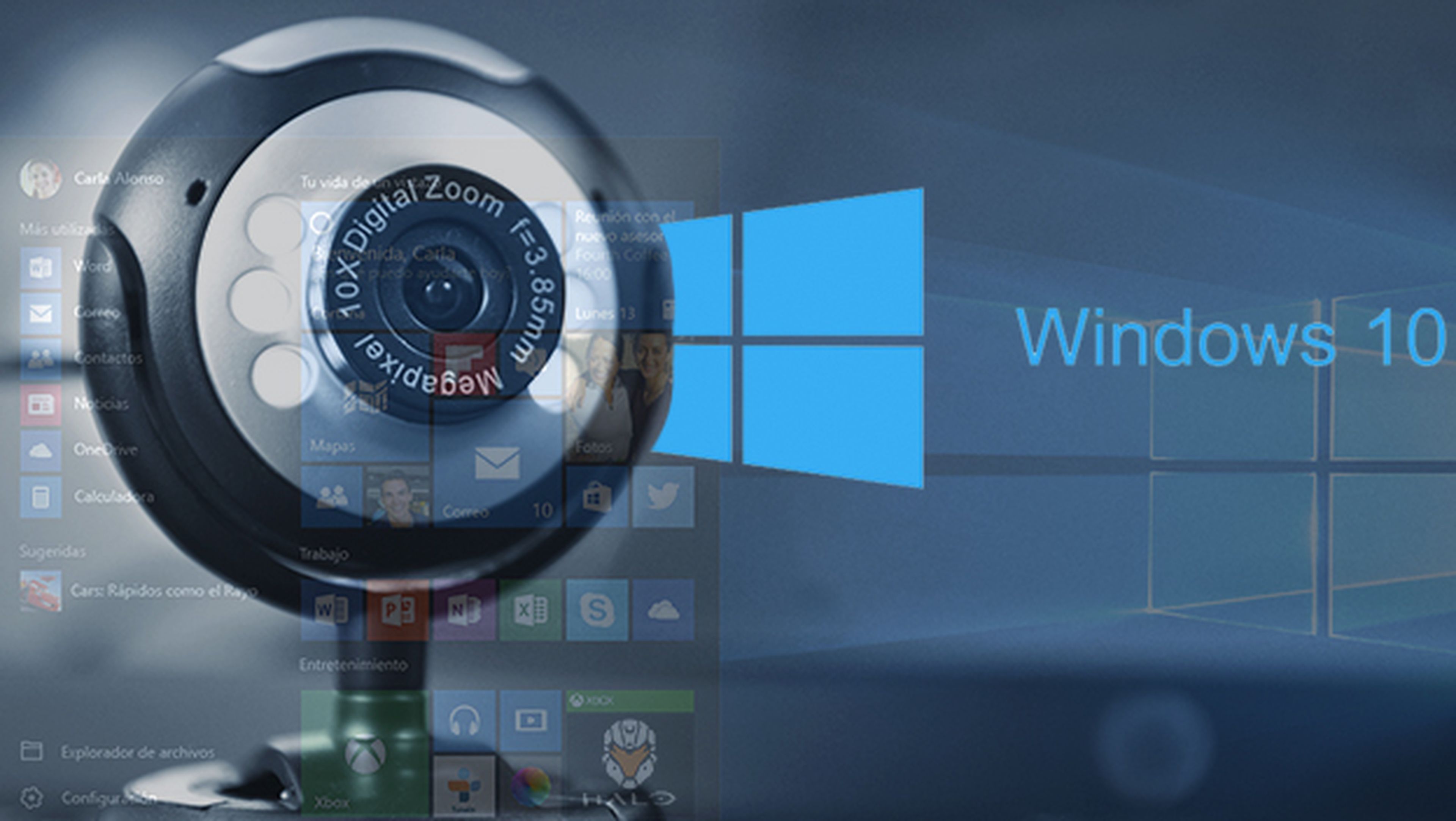 Windows 10 te espía aunque tengas la webcam desactivada