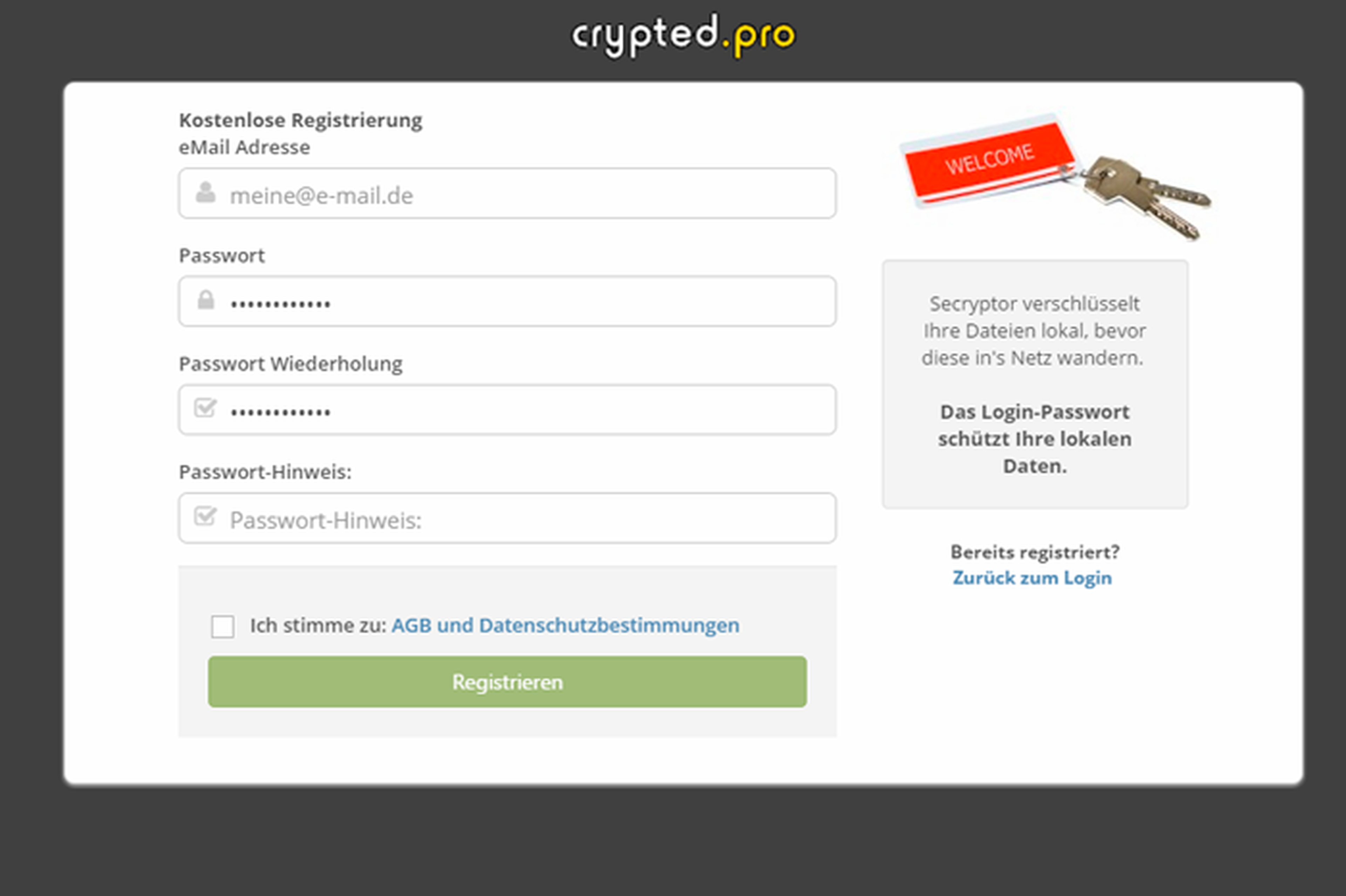 Primeros pasos con Crypted.pro