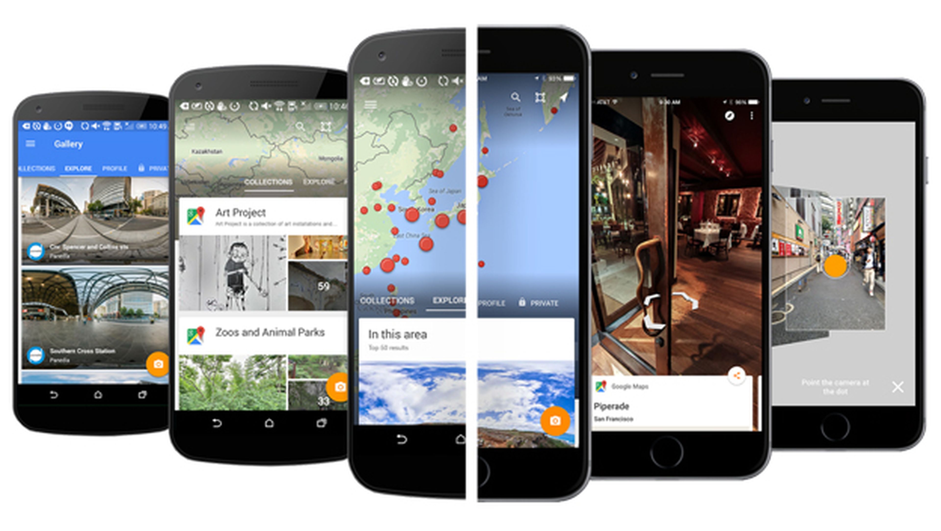 Google lanza la app de Street View para iOS y Android