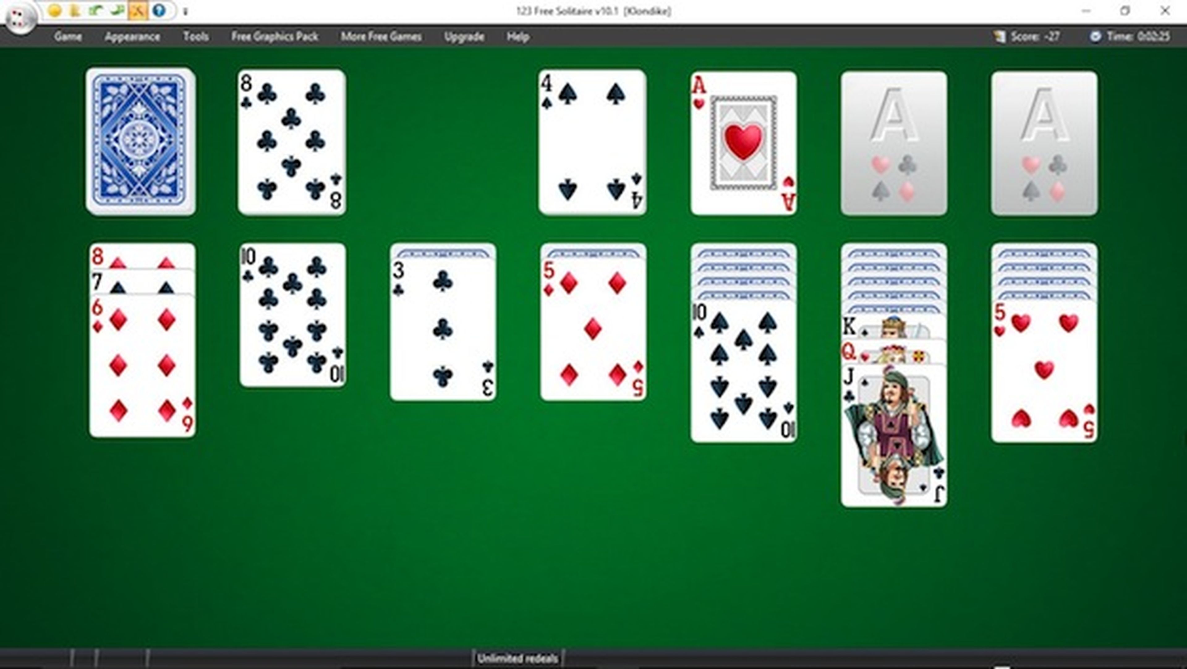 123 Free Solitaire es nuestra mejor opción de la lista