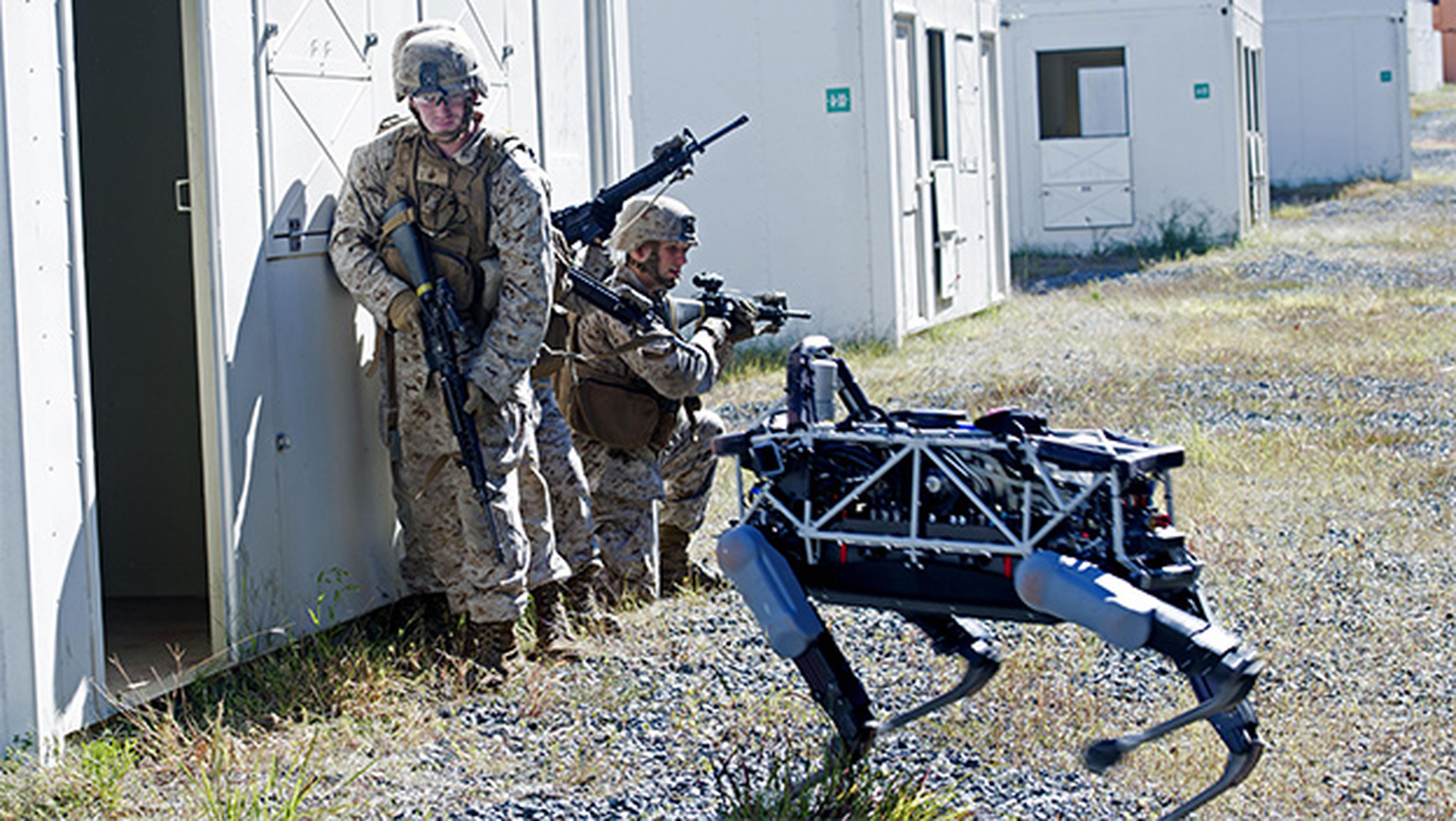 Los marines de EE.UU. prueban el robot cuadrúpedo de Google