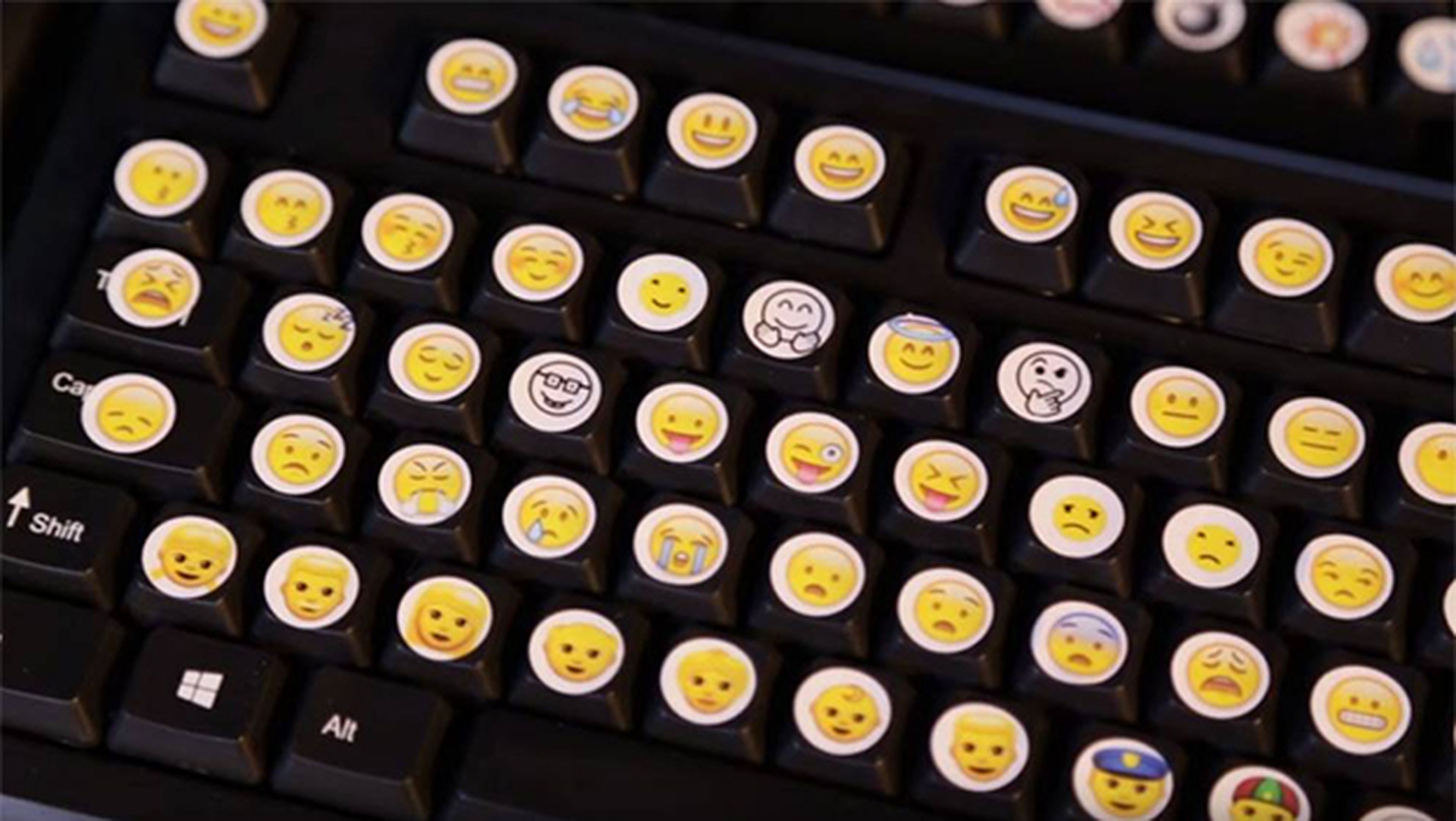 Así es el primer teclado de emojis totalmente real