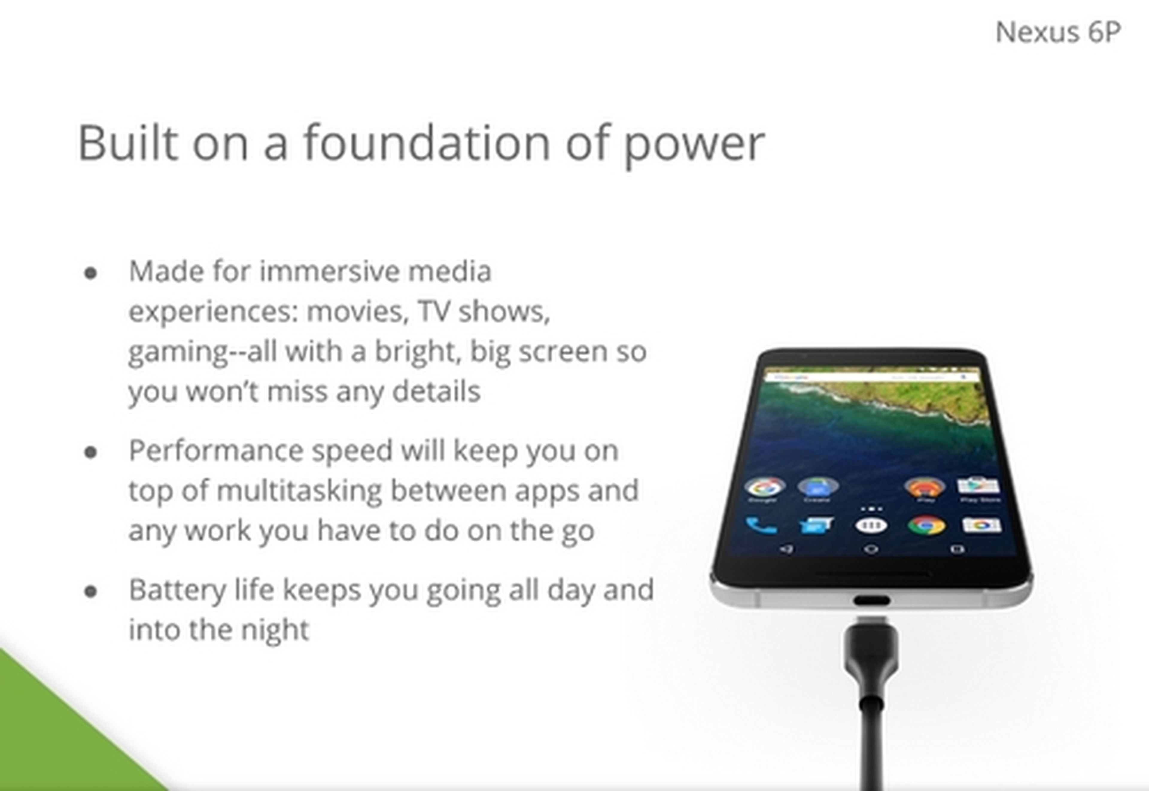 Huawei Nexus 6P de Google, especificaciones y características