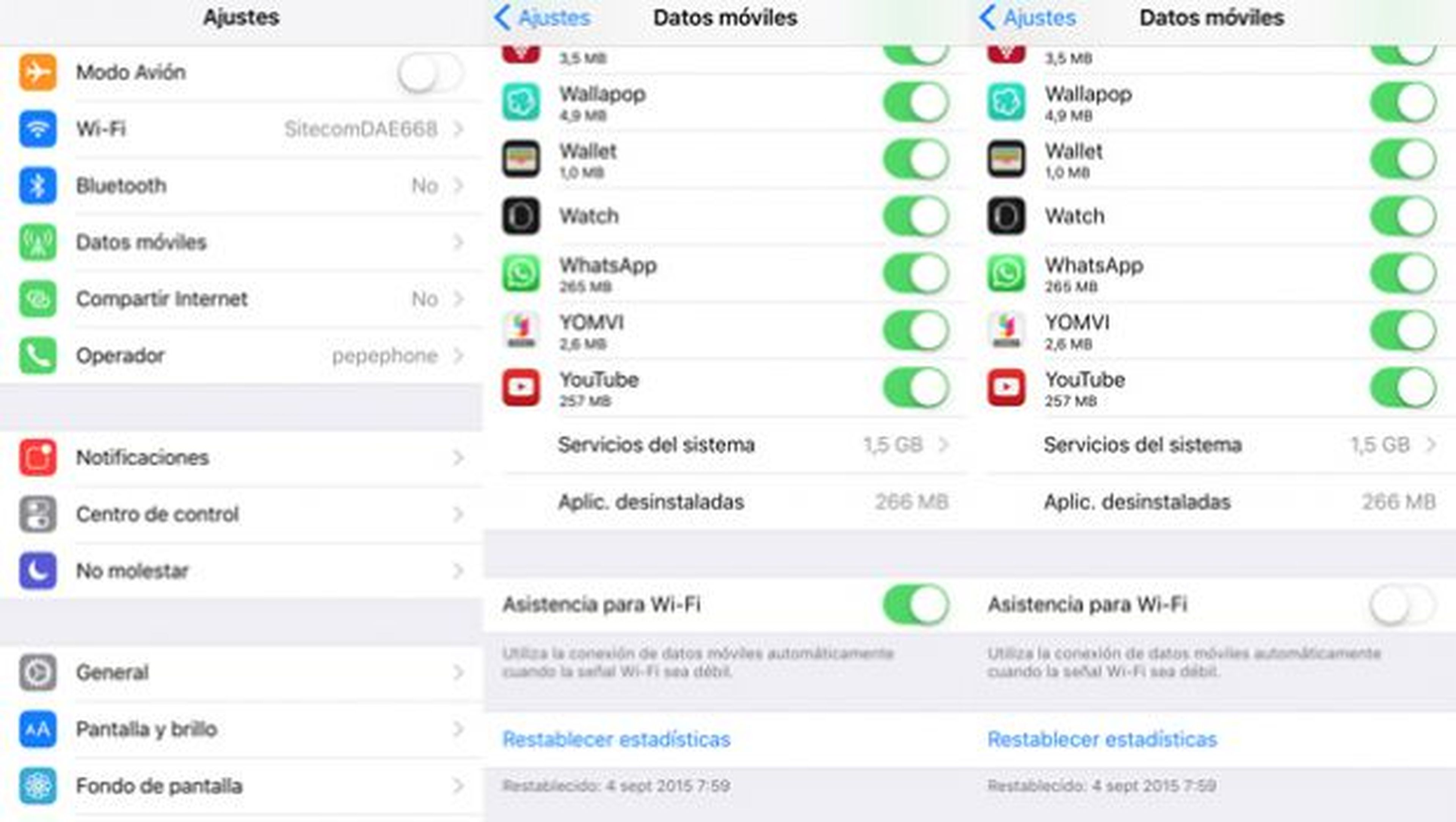 Asistencia Wi-Fi: nueva opción de iOS 9 que deberías desactivar