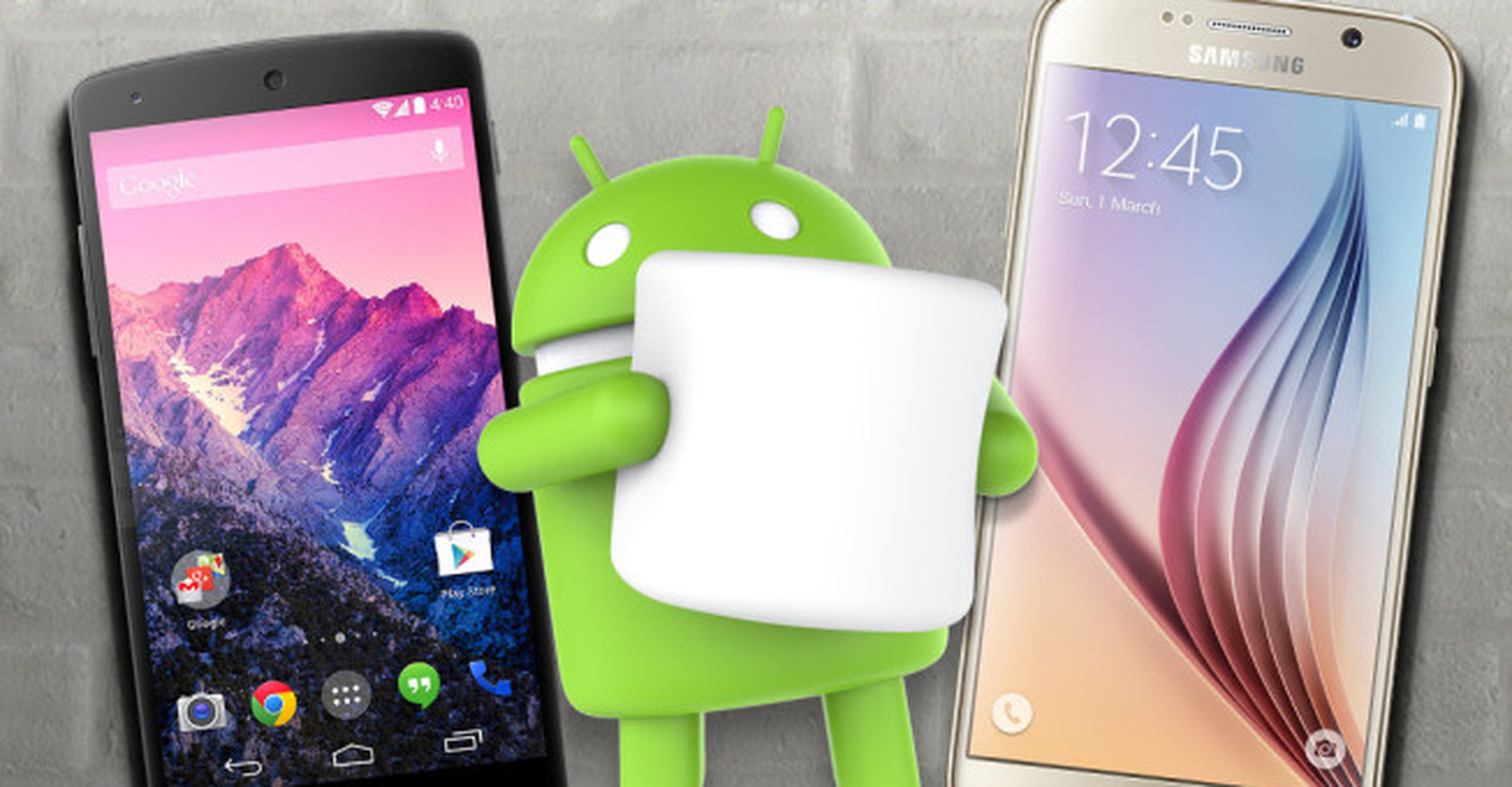 Android Marshmallow móviles