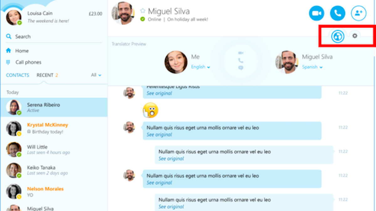 Skype Translator finalmente llega a la app de escritorio